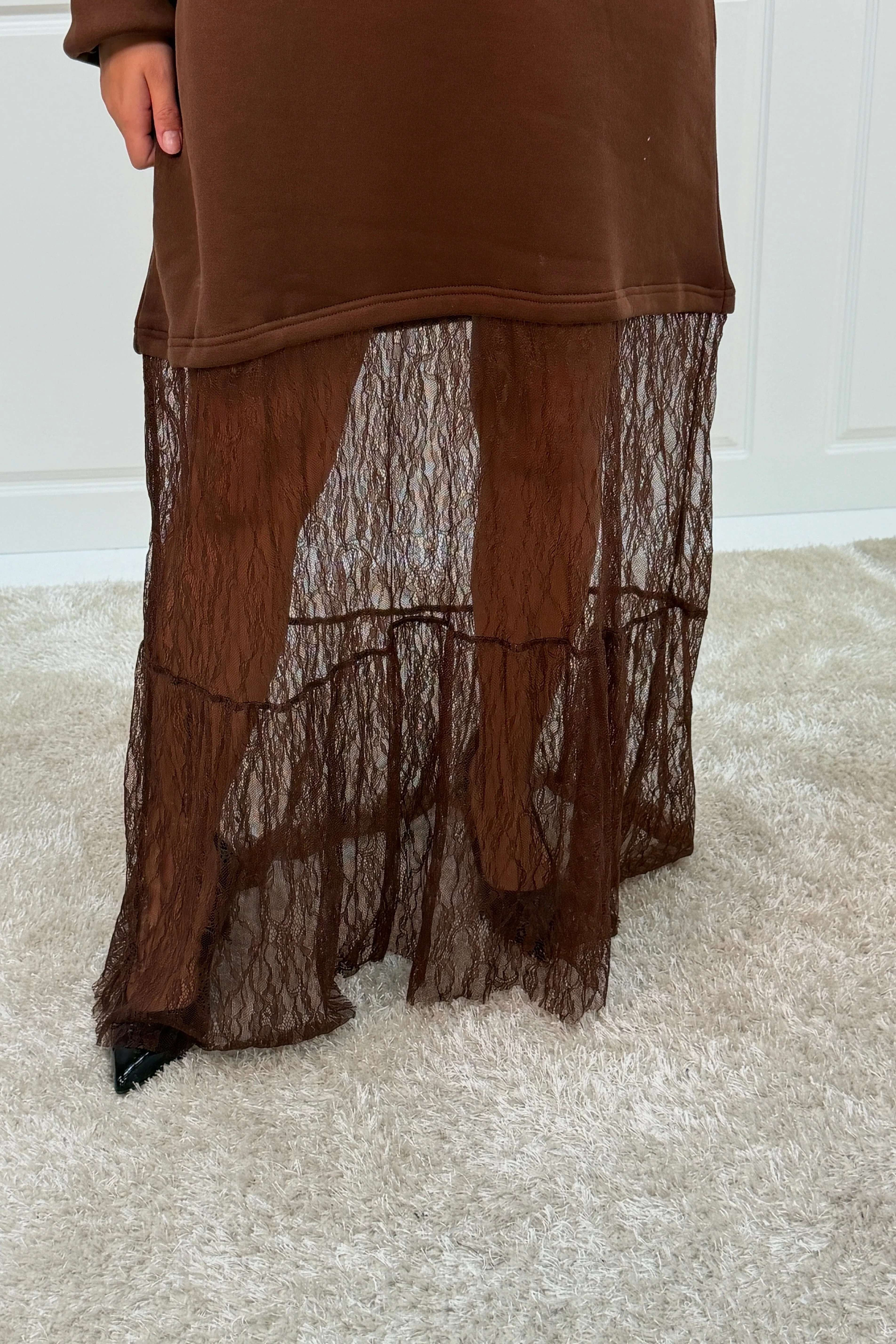 A-bee - Aubrey dress - Dark Brown - Image 2