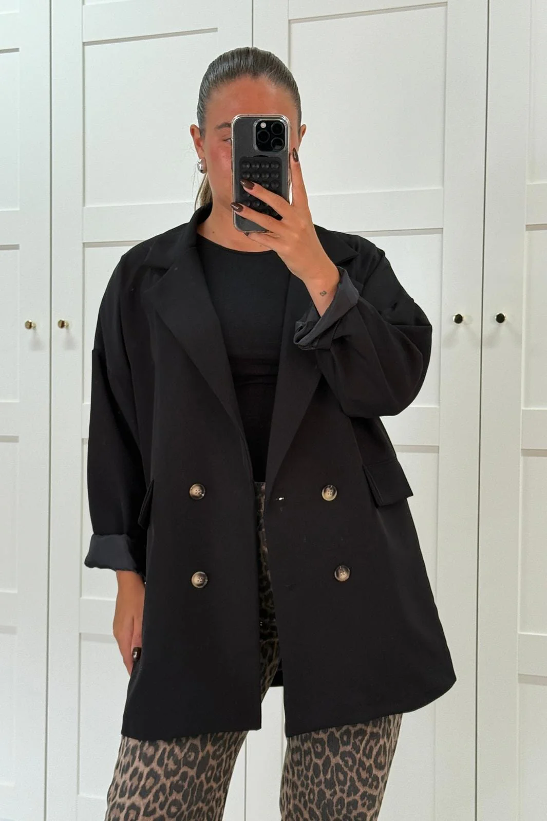 A-bee - Daphne Blazer - Black - Image 5