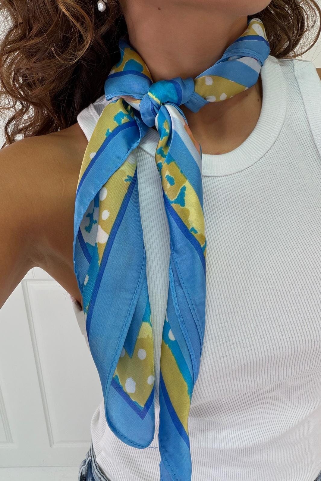 A-bee - Elowen Scarf - Blue