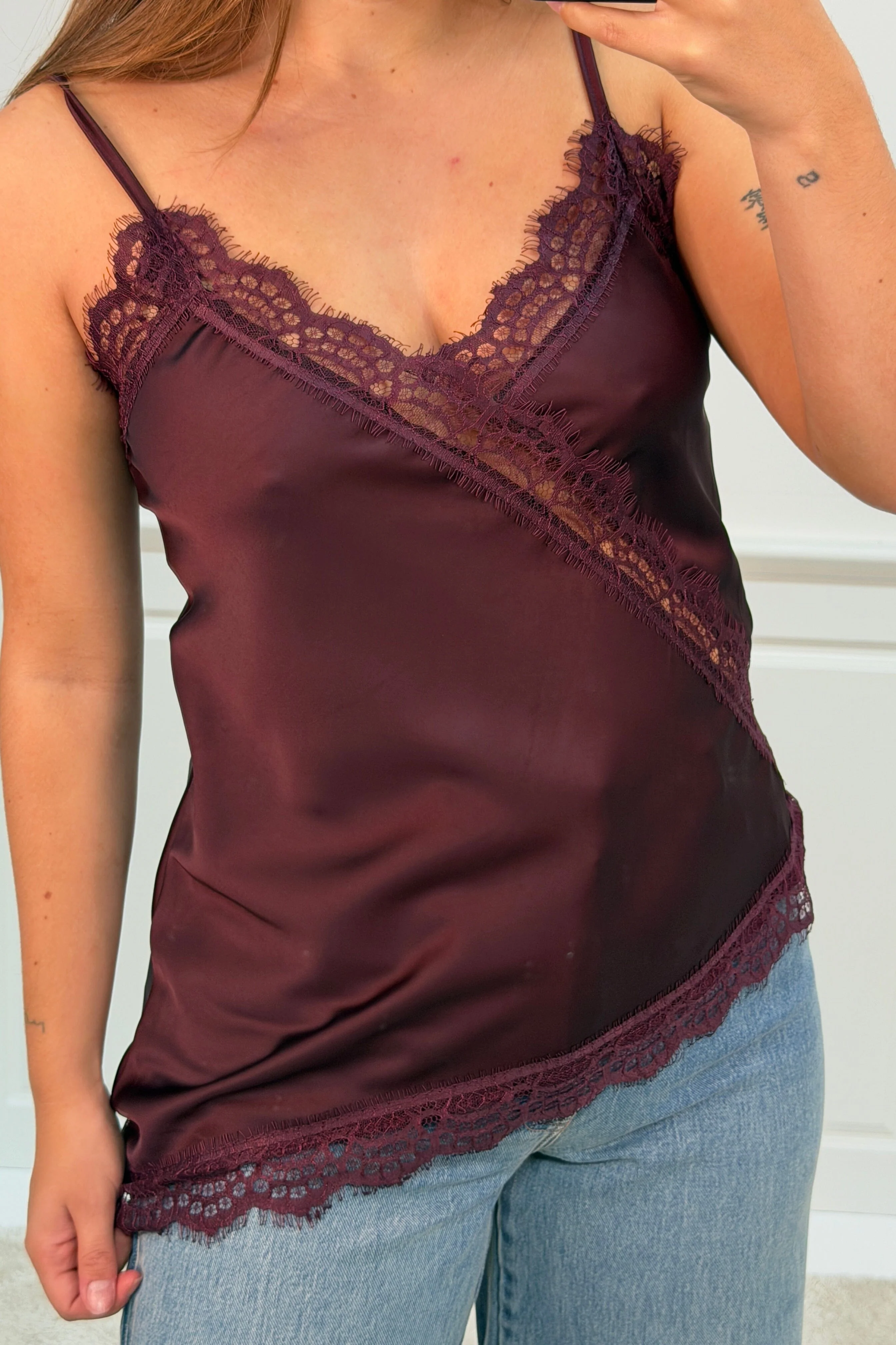 A-bee - Ivanka top - Plum - Image 2