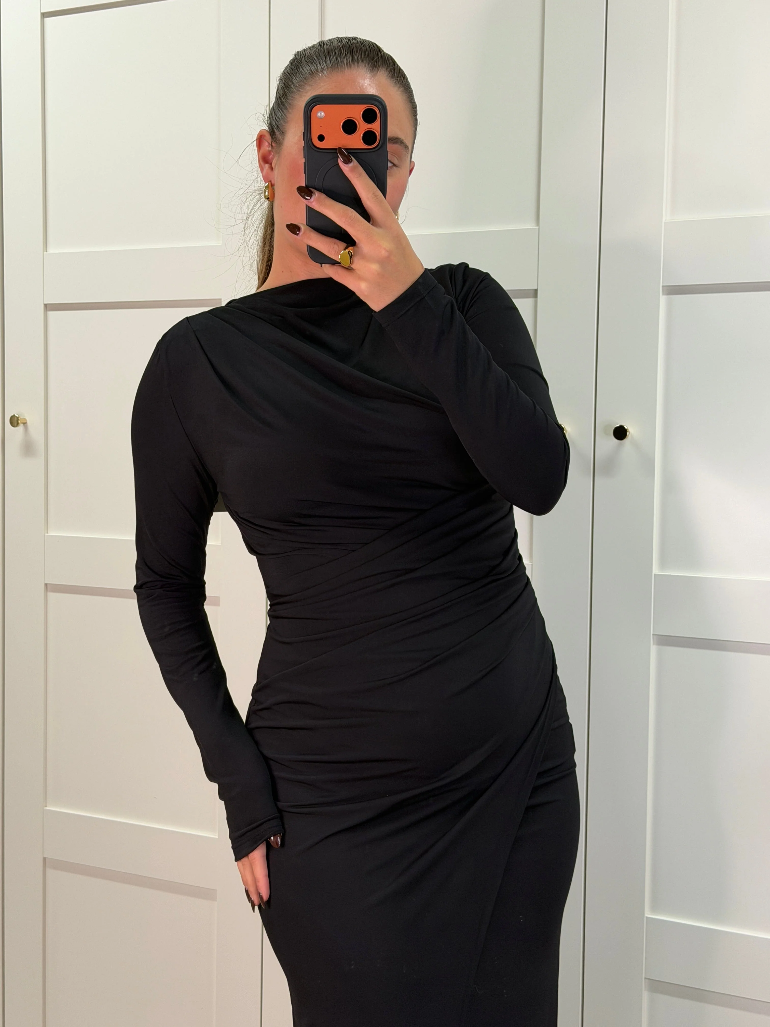 A-bee - Josefine Dress - Black - Image 4