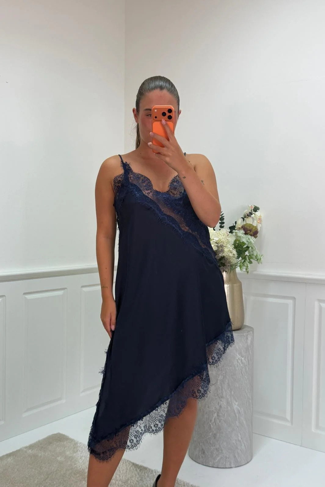 A-bee - Leni dress - Navy - Image 4