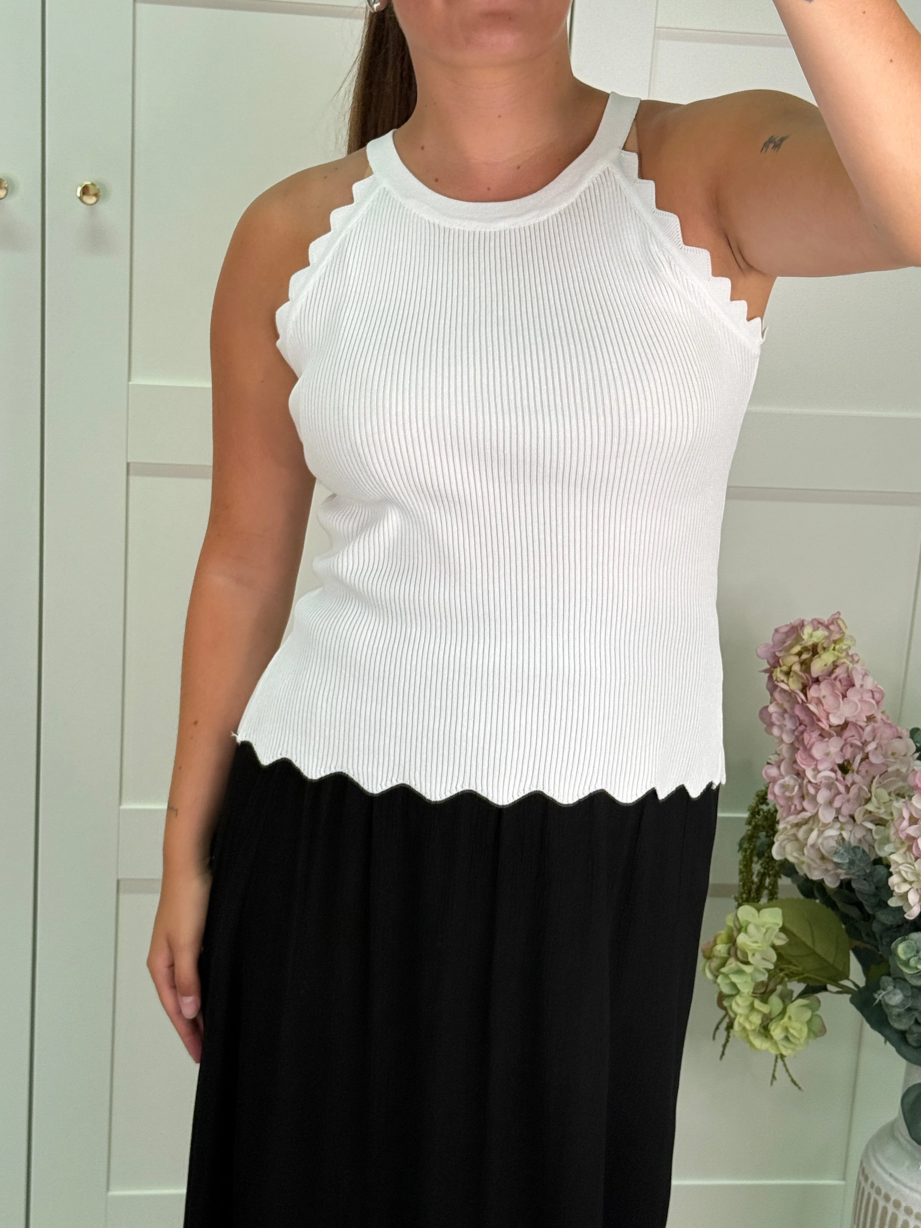 A-bee - Manon Top - White - Image 5
