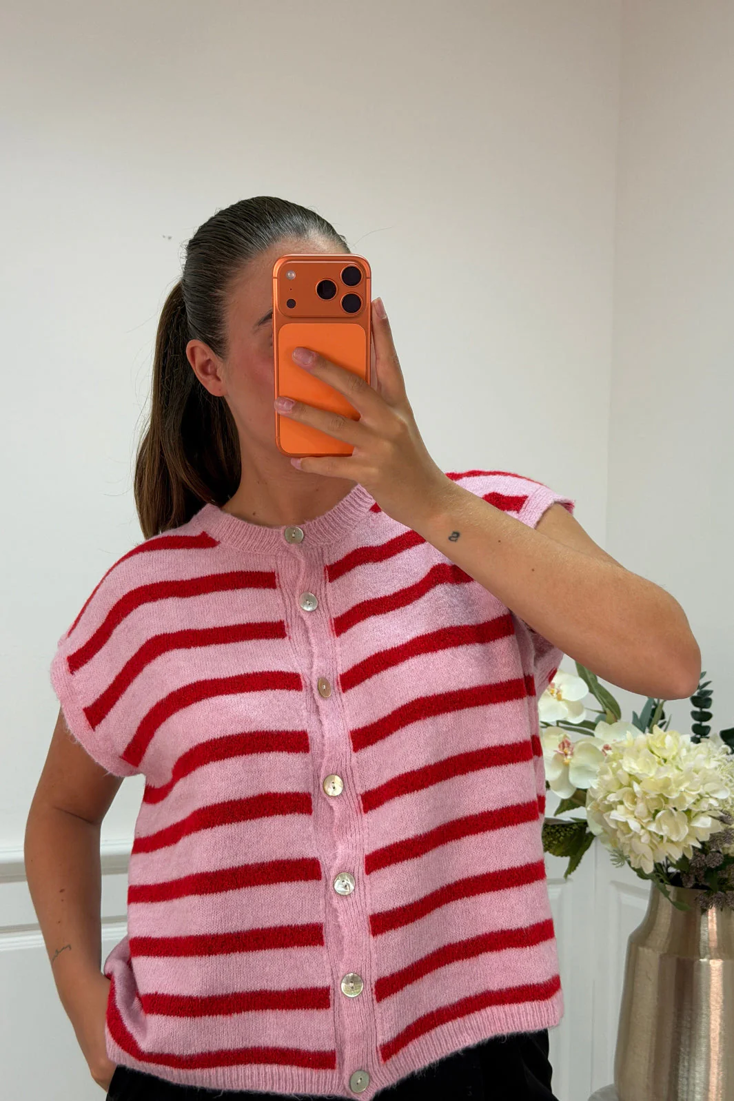 A-bee - Molly Vest - Red