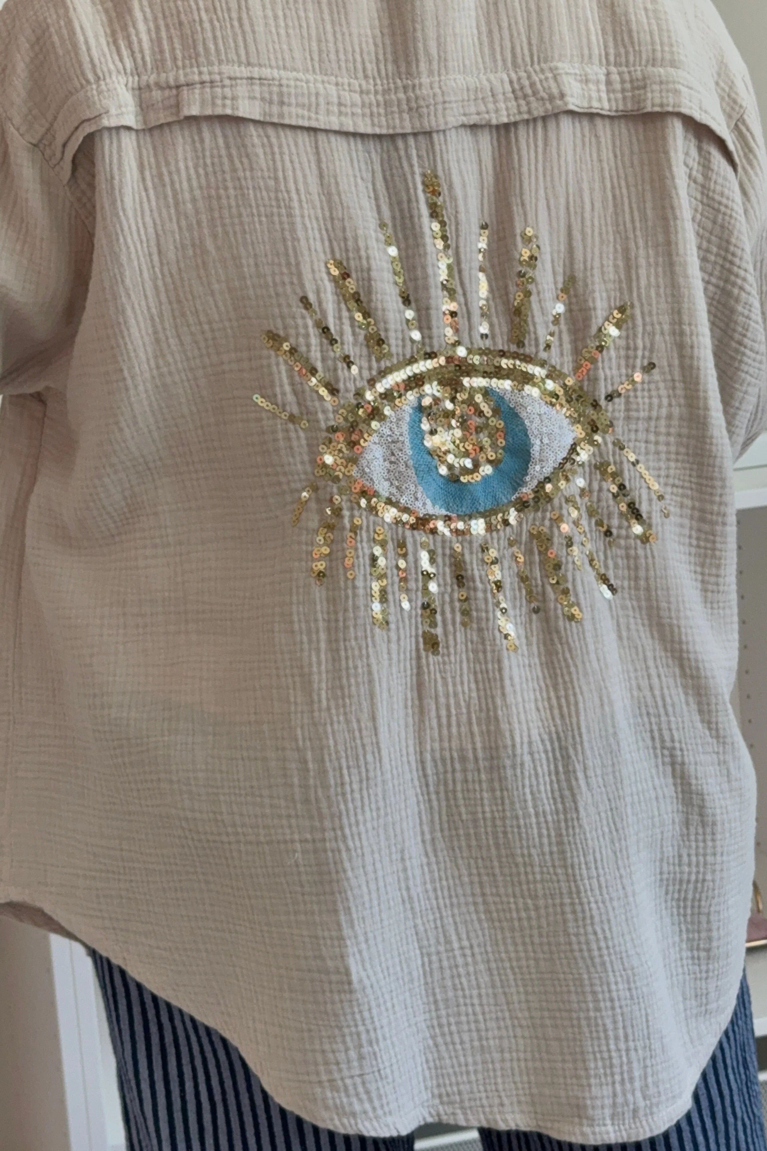 A-bee - Runa Shirt - Beige - Image 4
