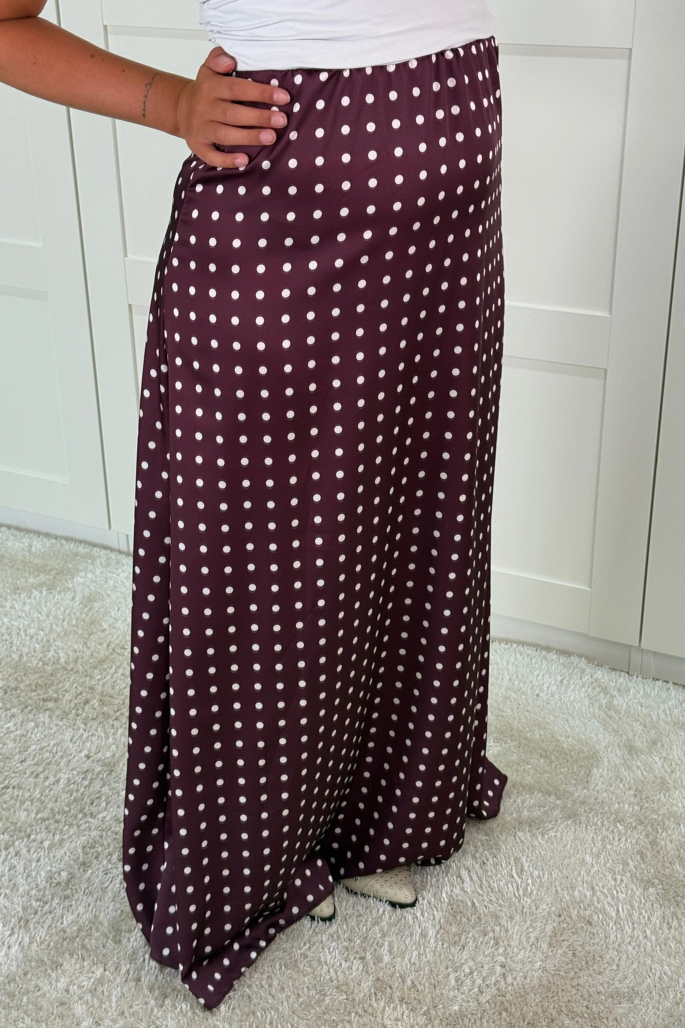 A-bee - Sabrina Skirt - Plum - Image 2