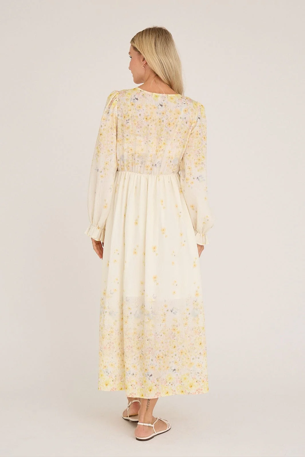 A-View - Aurora Dress AV8140 - 069 - Pale Yellow - Image 2