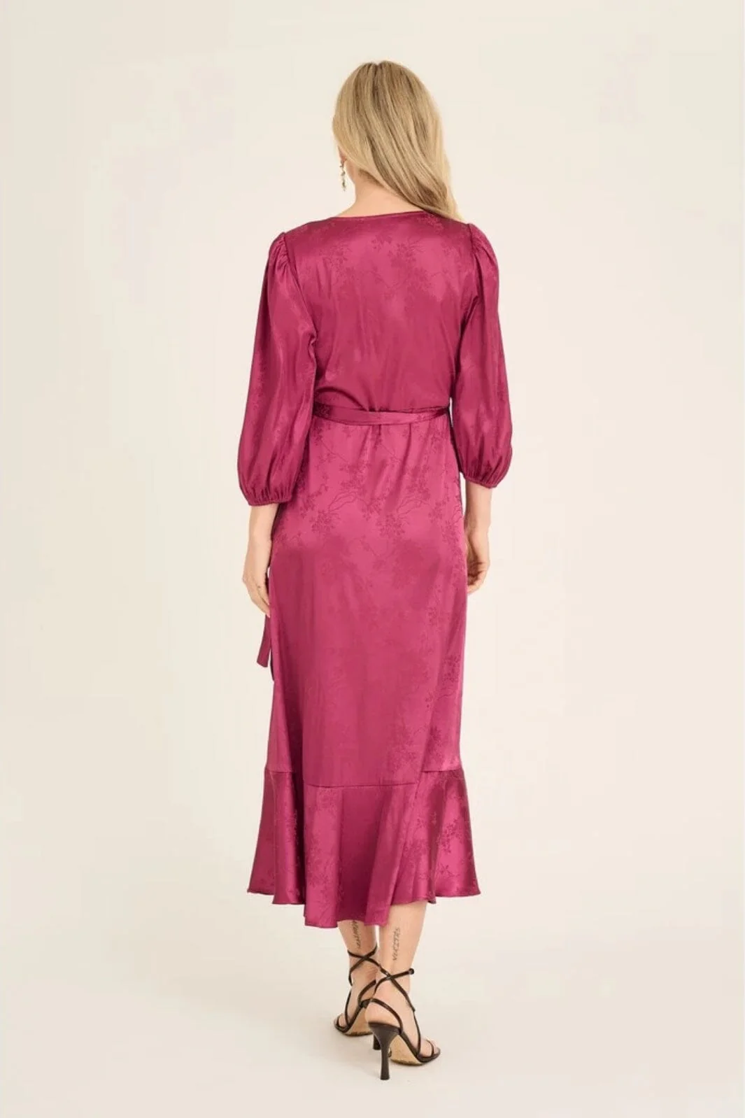 A-View - Camino Dress AV7019 - 266 - Cabernet - Image 4