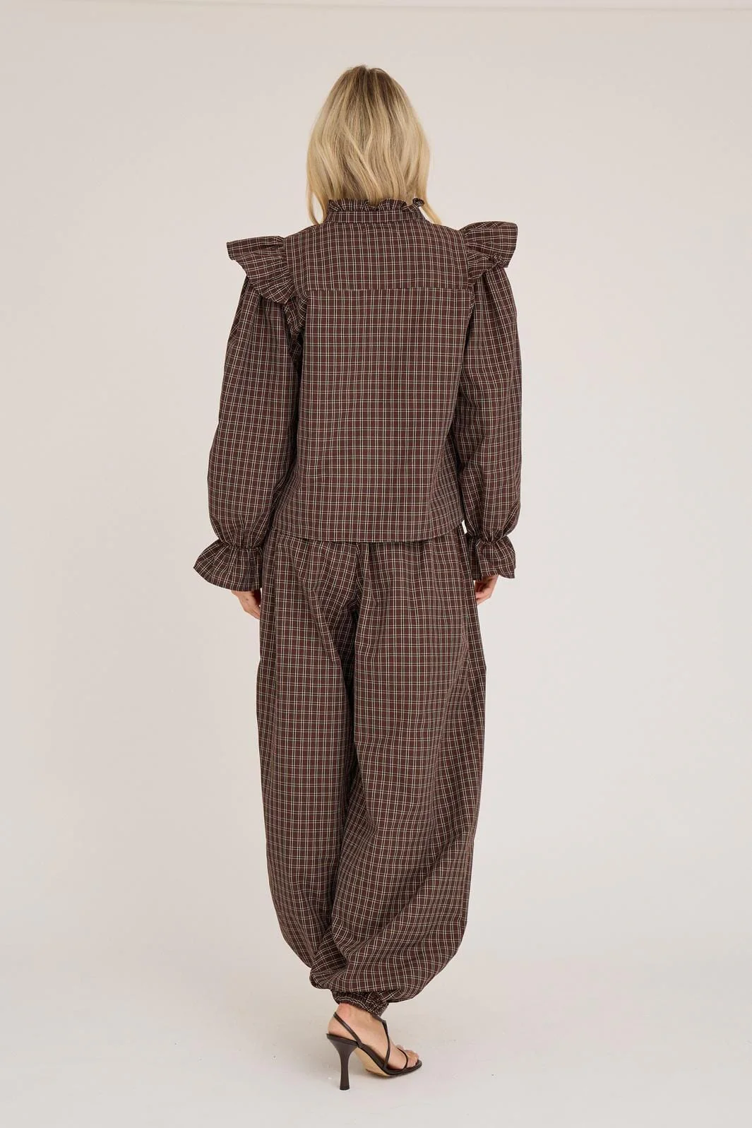 A-View - Darcy Pants AV8187 - 156 - Brown/Sand - Image 3