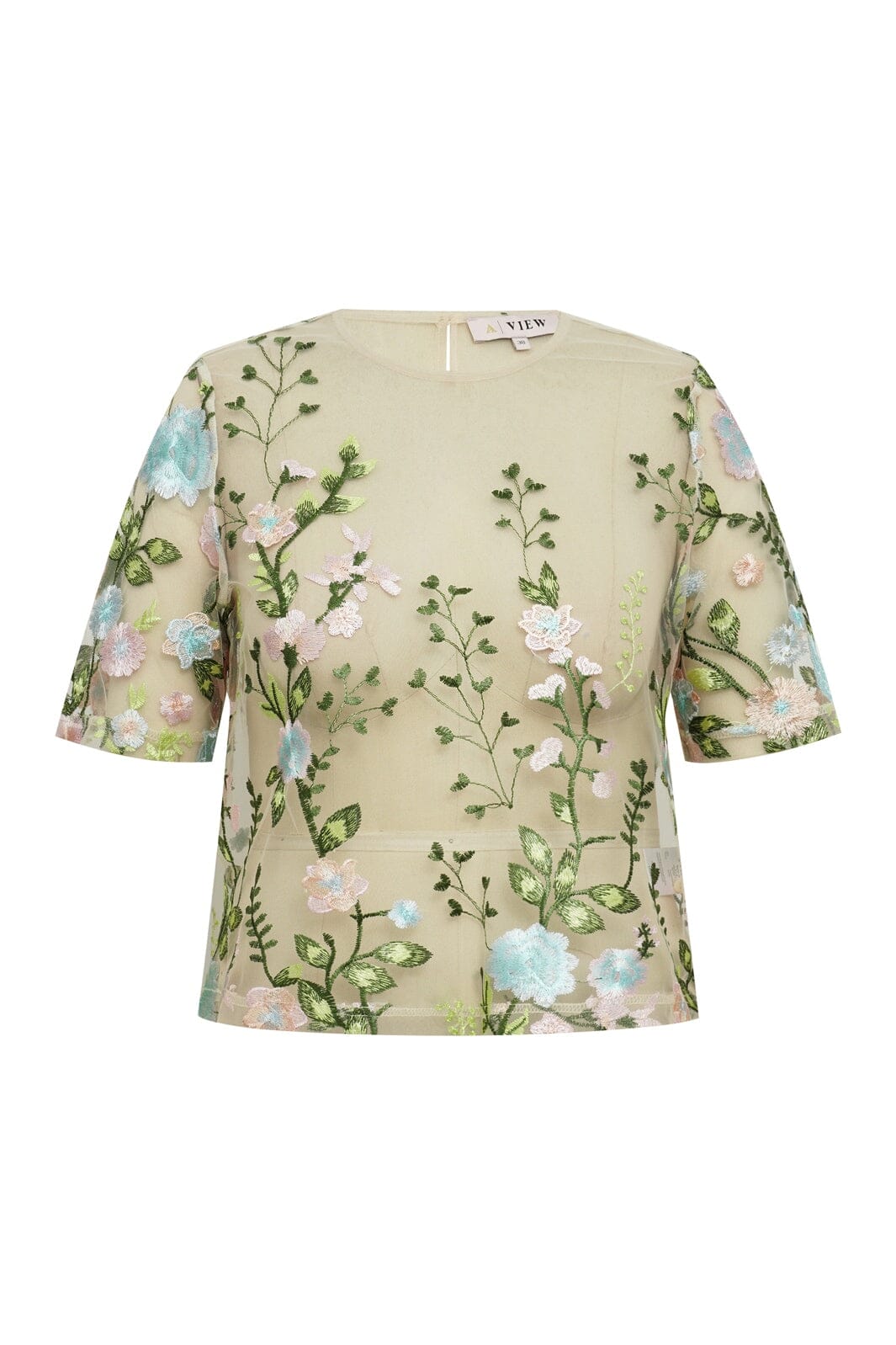 A-View - Fuschia Blouse AV4881 - 260 - Rose/Blue - Image 5