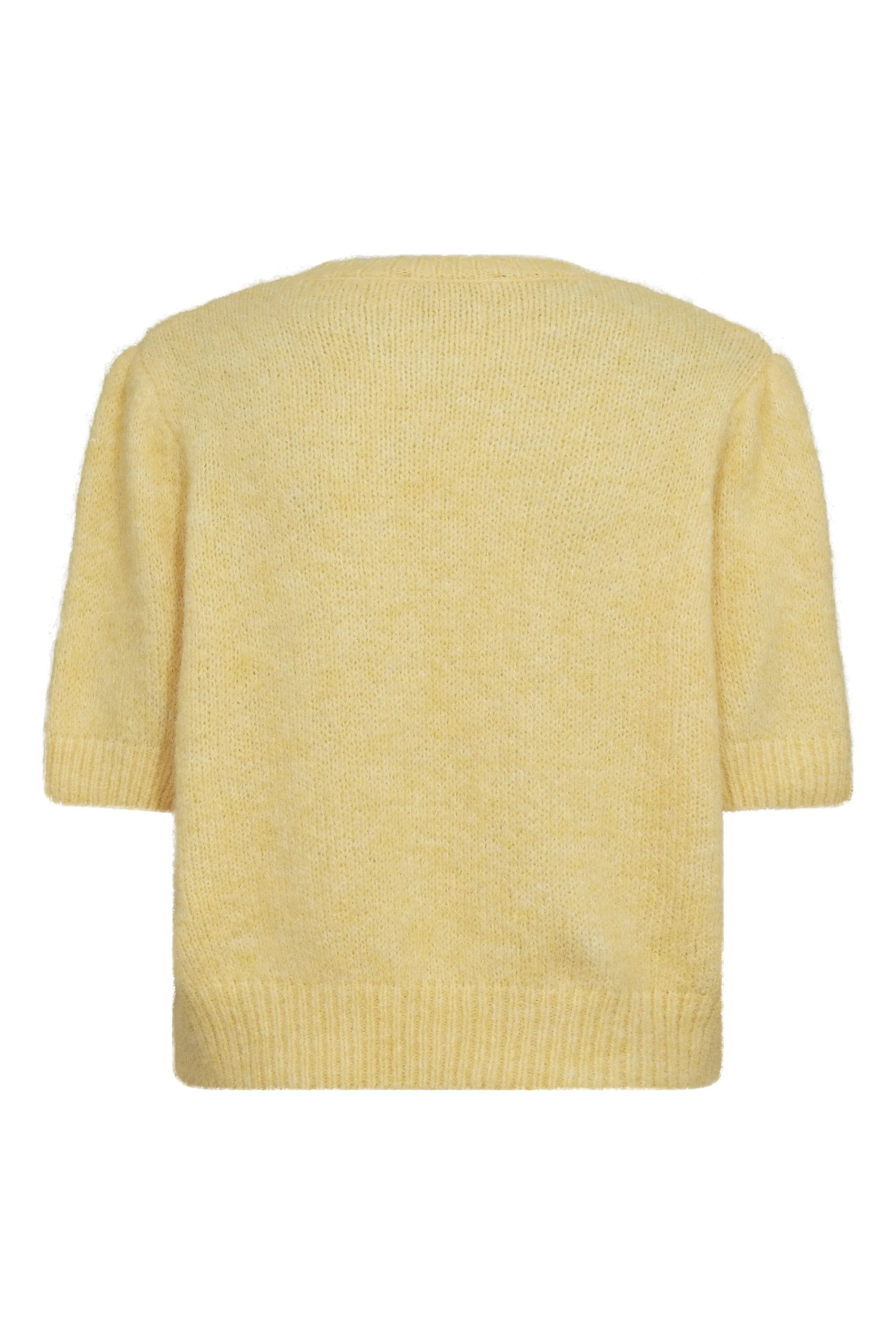 A-View - Inge S/S Knit Pullover AV7076 - 069 - Pale Yellow - Image 2