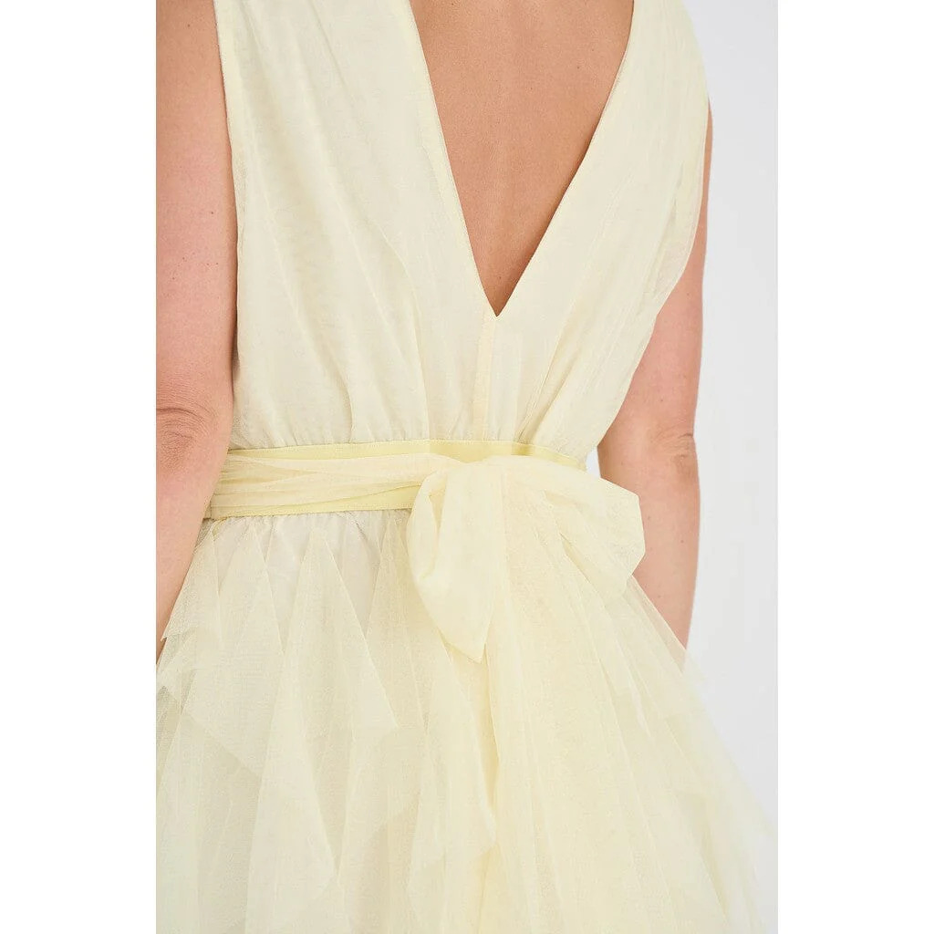 A-View - Miranda New Dress AV7094 - 069 - Pale Yellow - Image 3