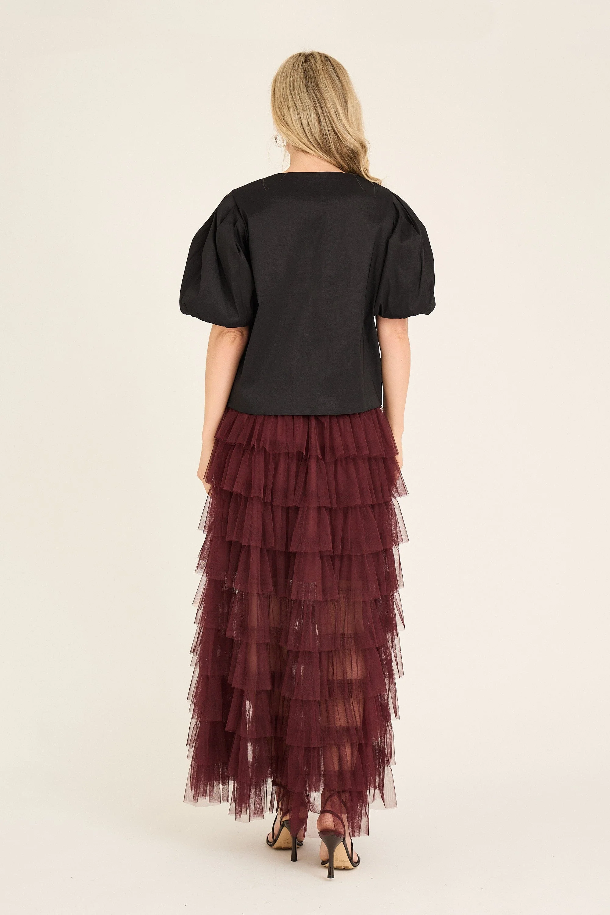 A-View - Miranda Skirt AV4798 - 250 - Burgundy - Image 2