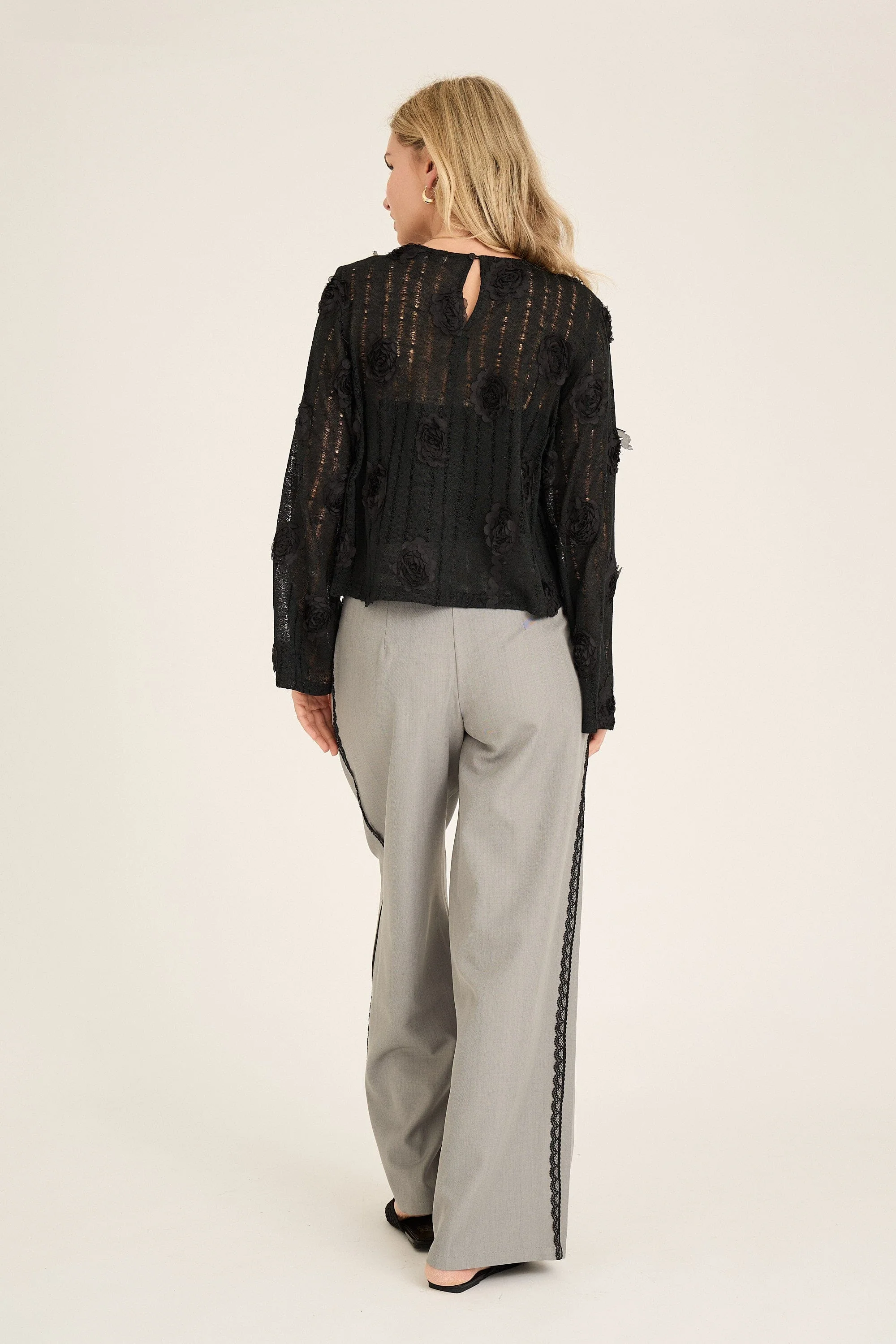 A-View - Rosanna Blouse AV6089 - 999 - Black - Image 4