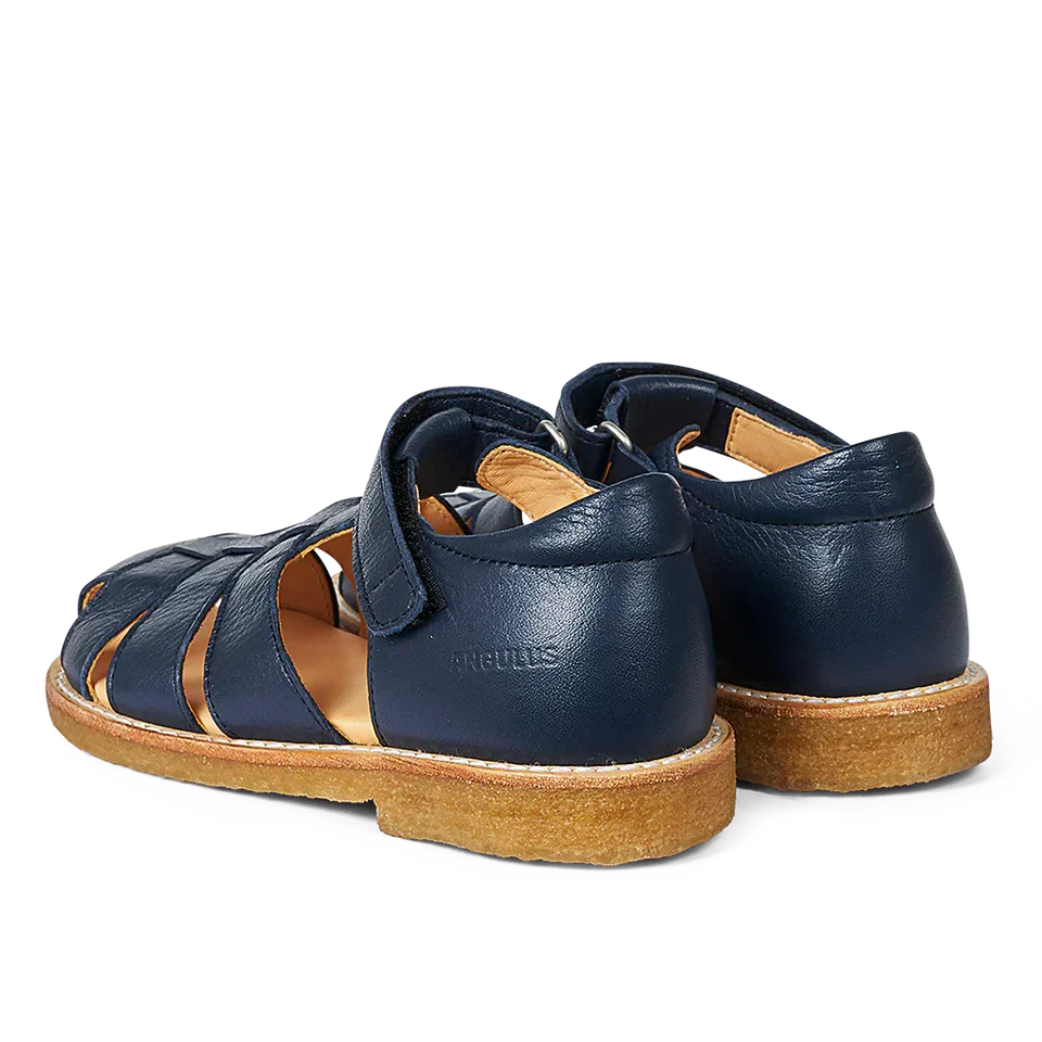 Angulus - Sandal Med Justerbar Velcrolukning 5026-101 - 2585 Navy - Image 3