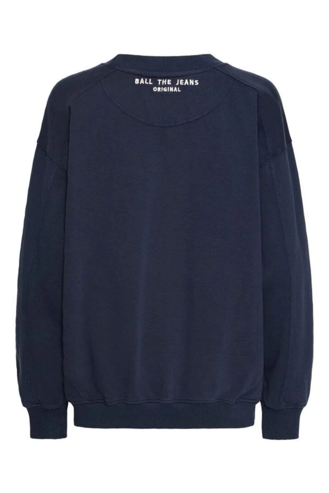 Ball - Alessandro Letter Patch Sweat 50405324 - 193922 - Sky Captain - Image 2