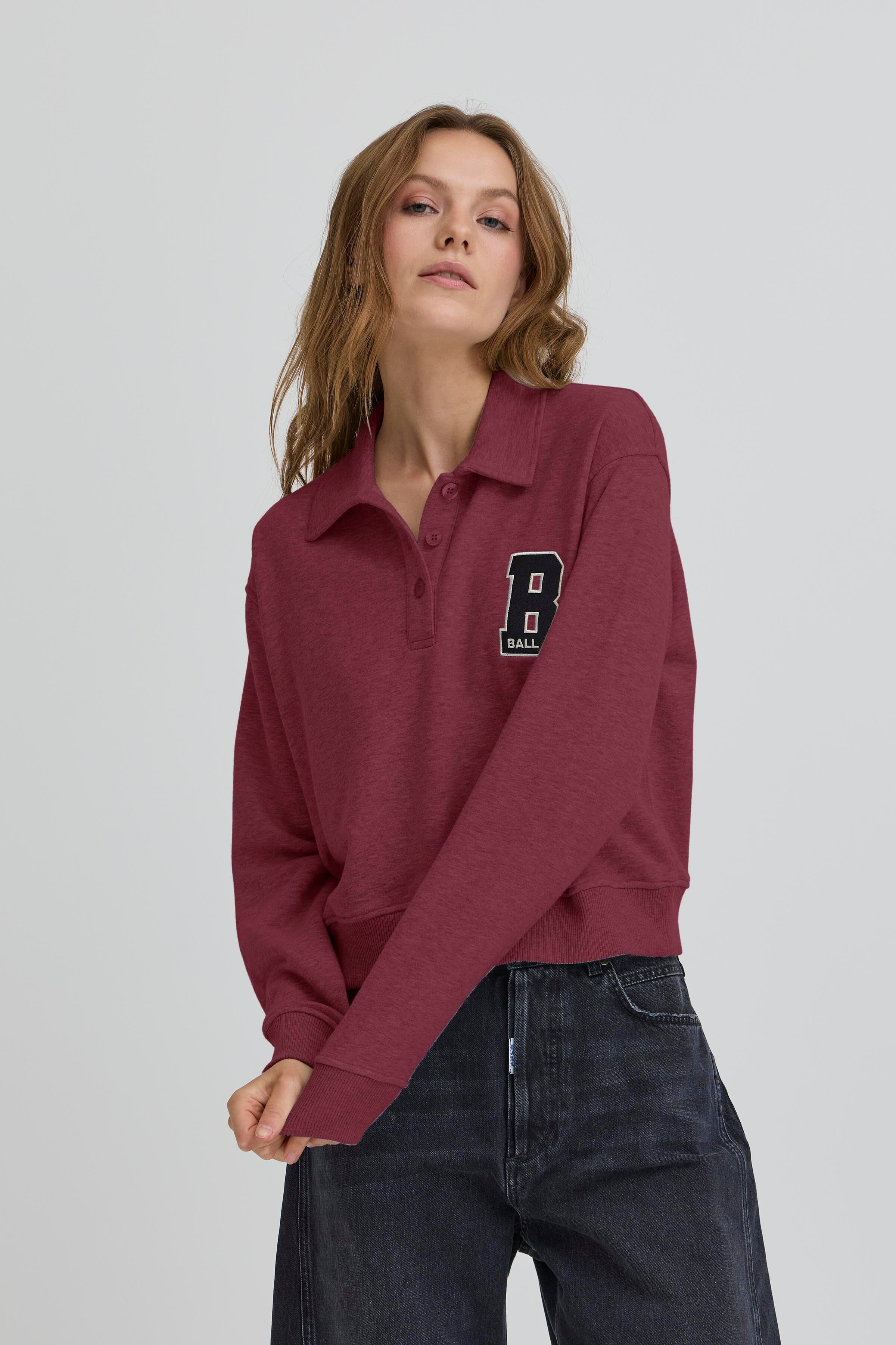 Ball - Bariva Polo Sweat 50408098 - 191526 - Chocolate Truffle
