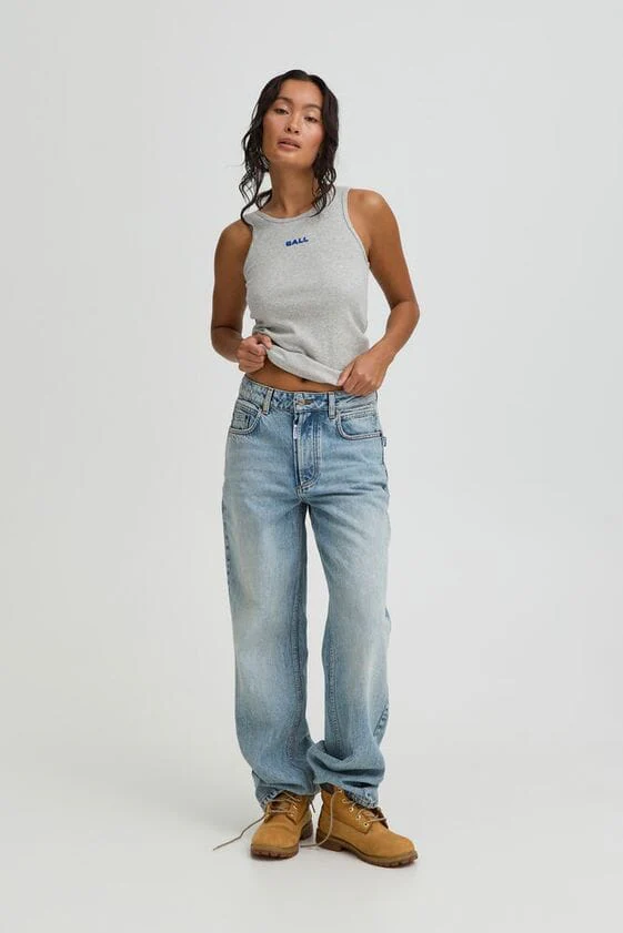Ball - Basaga Straight Jeans 50408017 - 900005059 - 90S Medium Blue Indiigo - Image 2