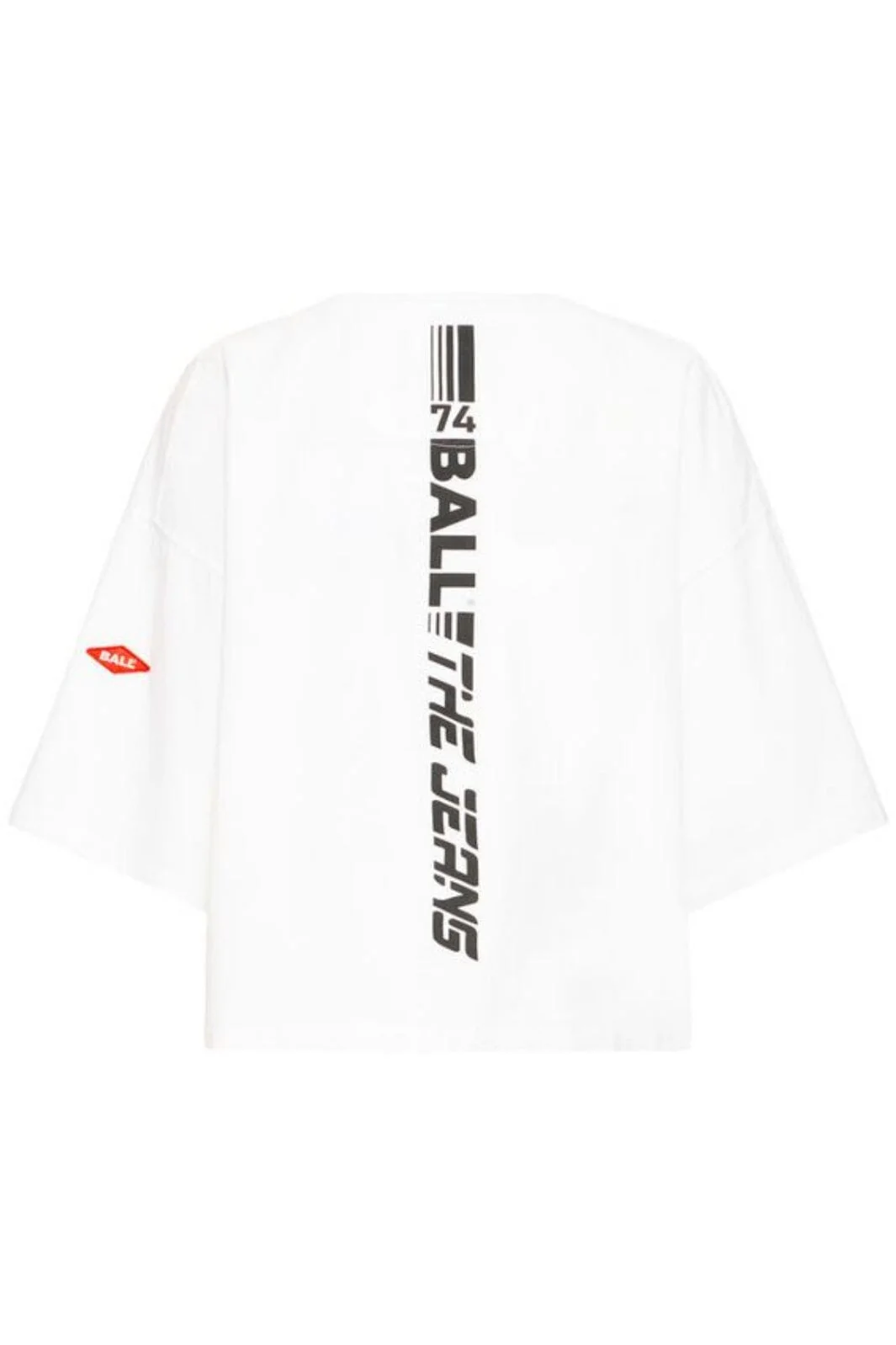 Ball - Viola Bp Cropped Oz Tee 50405365 - 114800 - Blanc De Blanc - Image 6