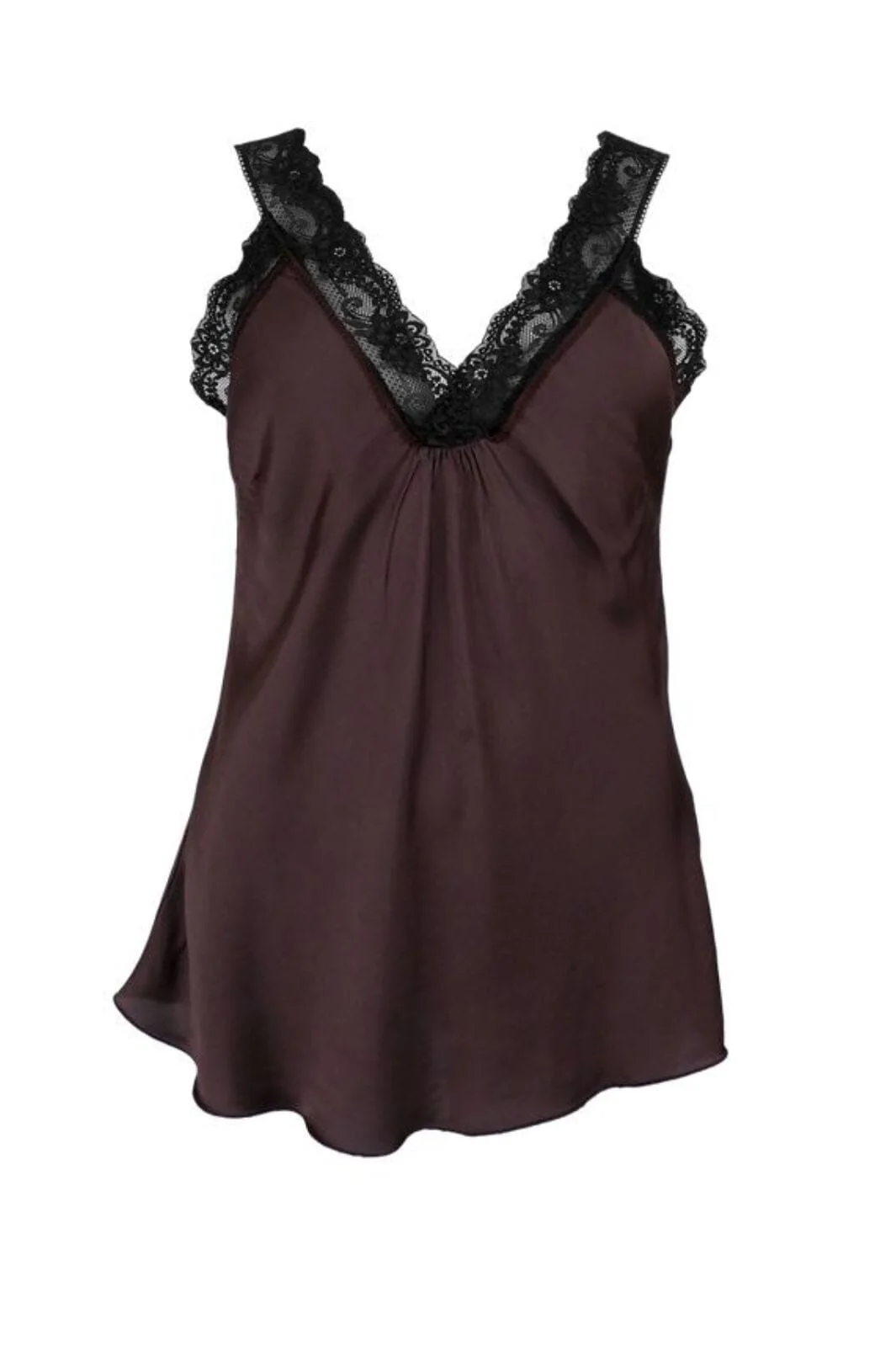 Black Colour - Bcbea Black Lace Top 41045 - Shirts - Coffee