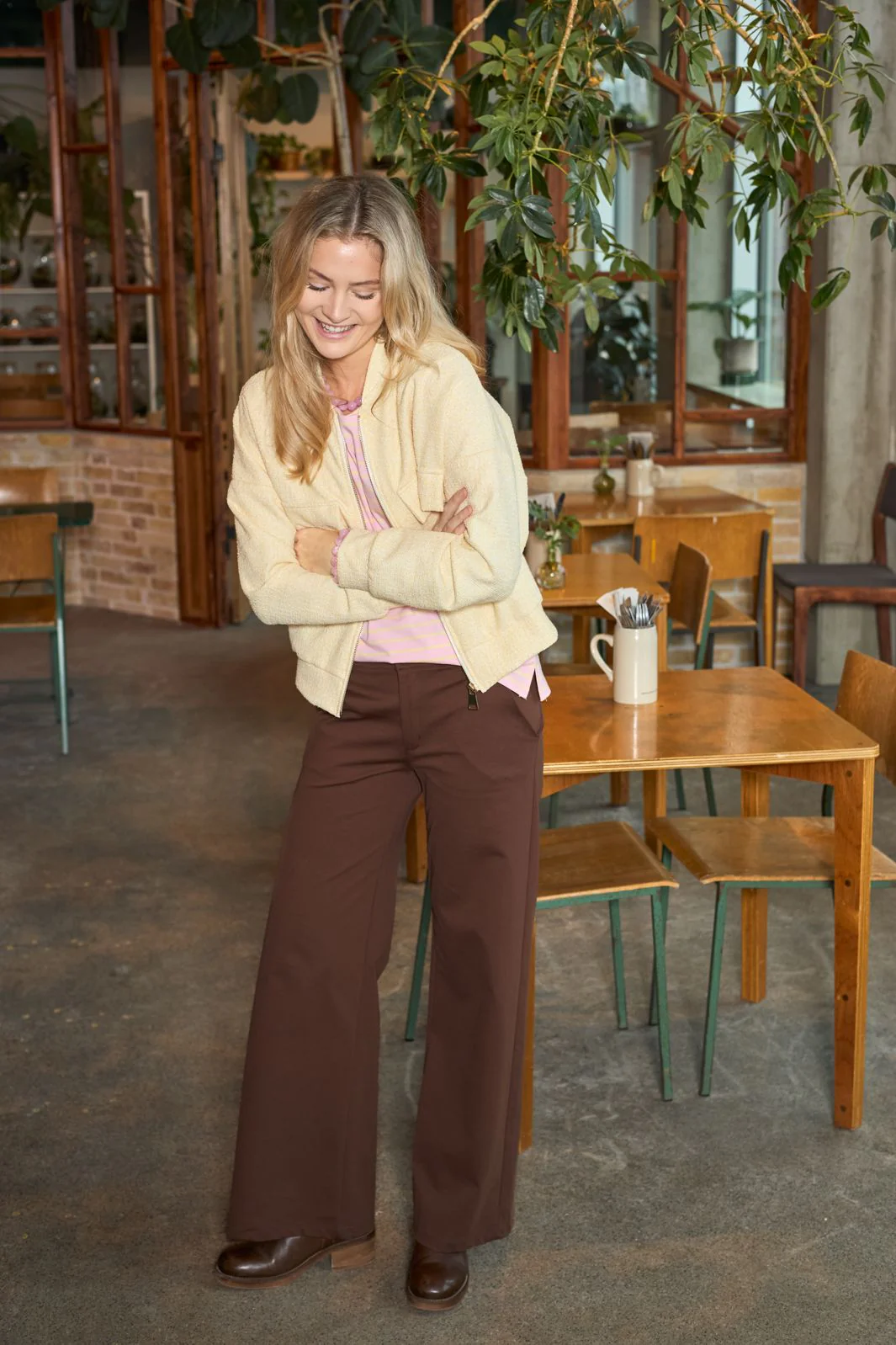 Black Colour - Bcdavis Casual Box Pant 41125 - Espresso - Image 3