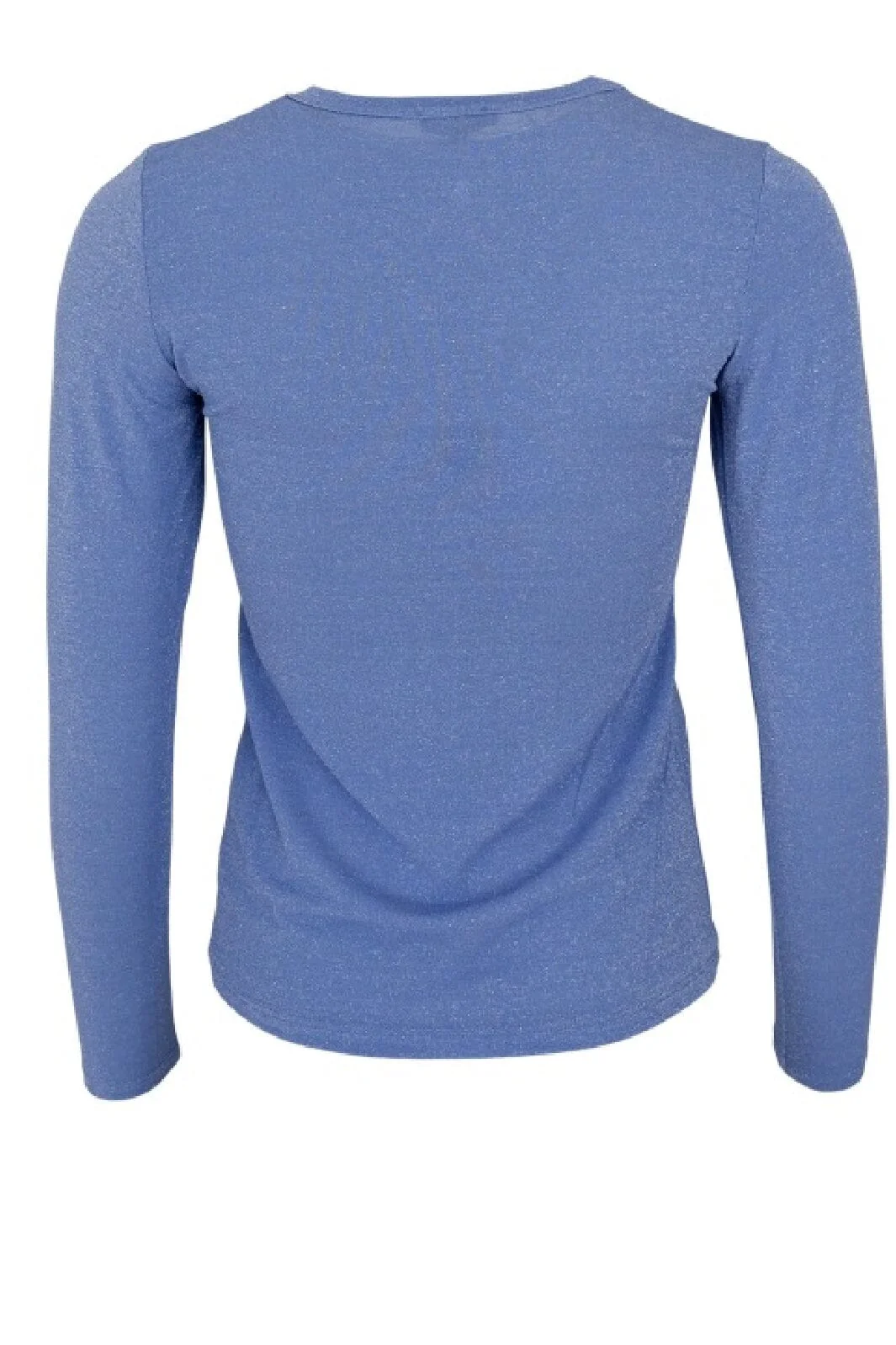 Black Colour - Bcfaye Lurex Blouse - Lt. Blue - Image 2