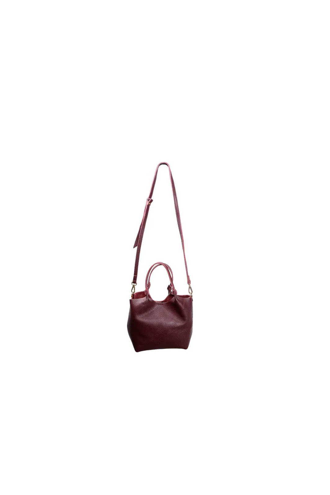 Black Colour - Bcisolde Leather Bag 9364 - Wine - Image 3