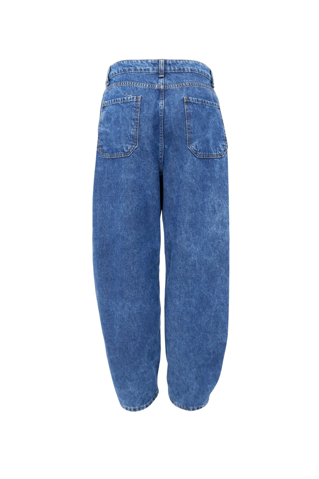 Black Colour - Bcizzy Denim Barrel Pant 41075 - Mid Blue - Image 3