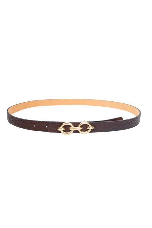 Black Colour - Bclotus Belt 10299 - Mocca