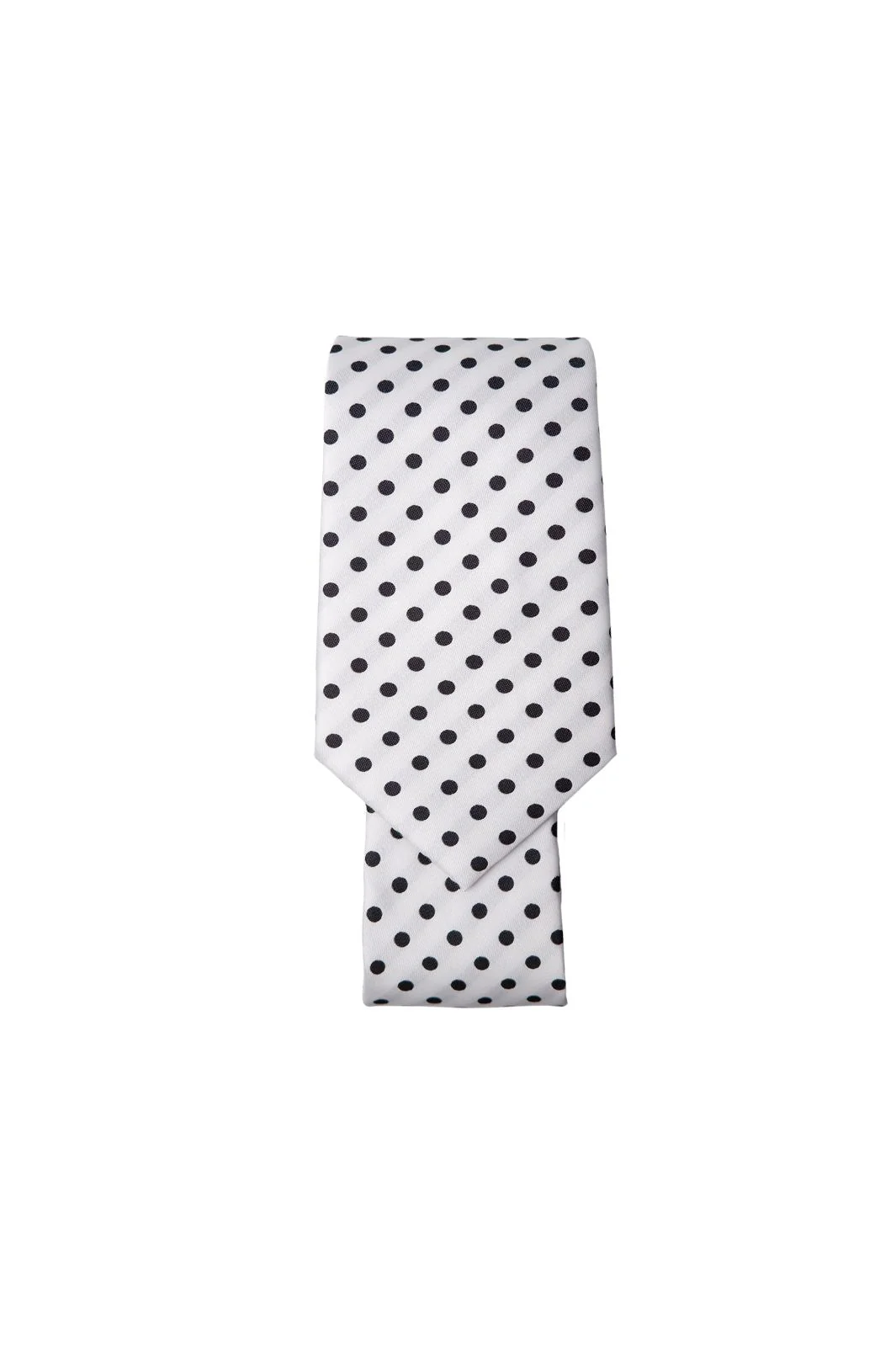 Black Colour - Bclulu Tie 208437 - White Dot - Image 2