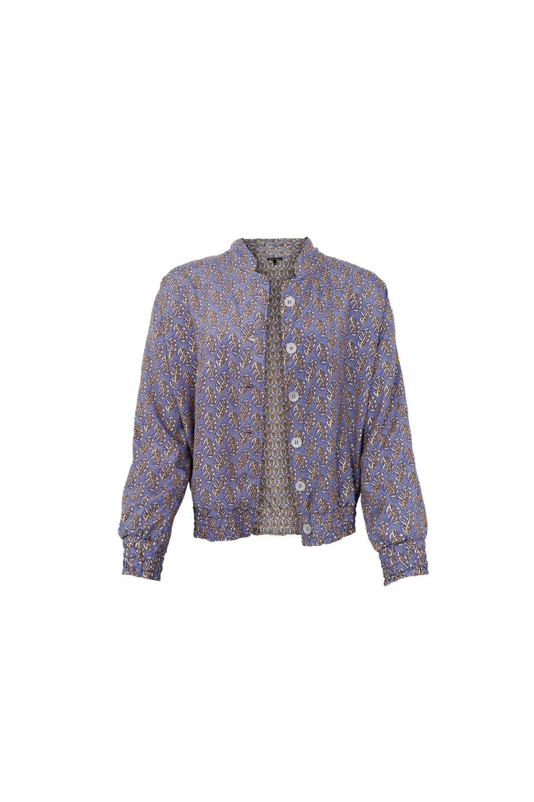 Black Colour - Bcluna Reversible Bomber Jacket 39235 - Blue Mist - Image 3