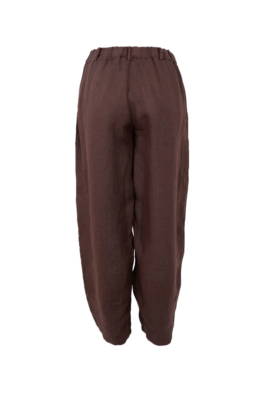 Black Colour - Bcmelina Barrel Linen Pant 41113 - Coffee - Image 2