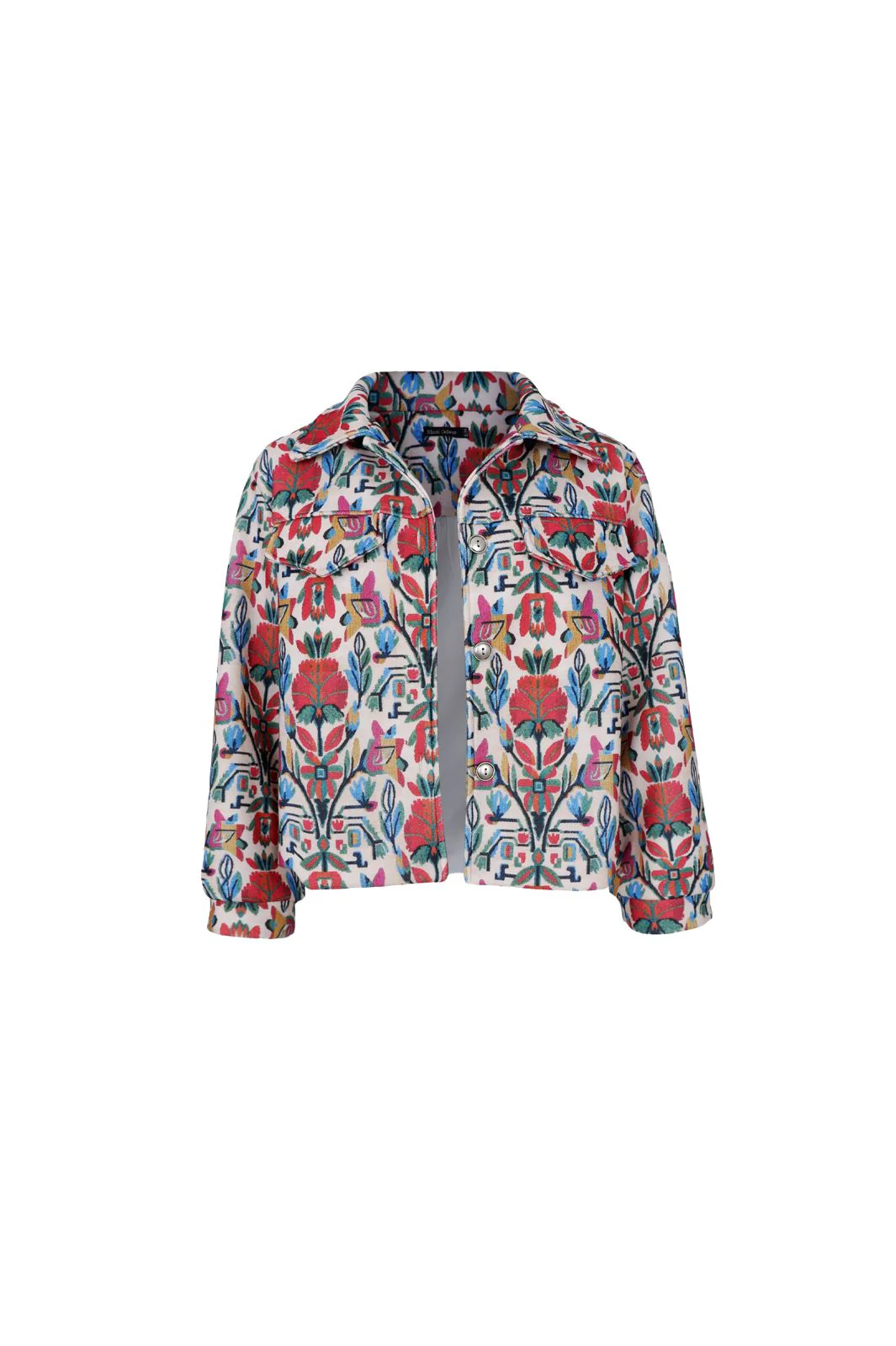 Black Colour - Bcpanama Jacket 41084 - Botanic Red - Image 5