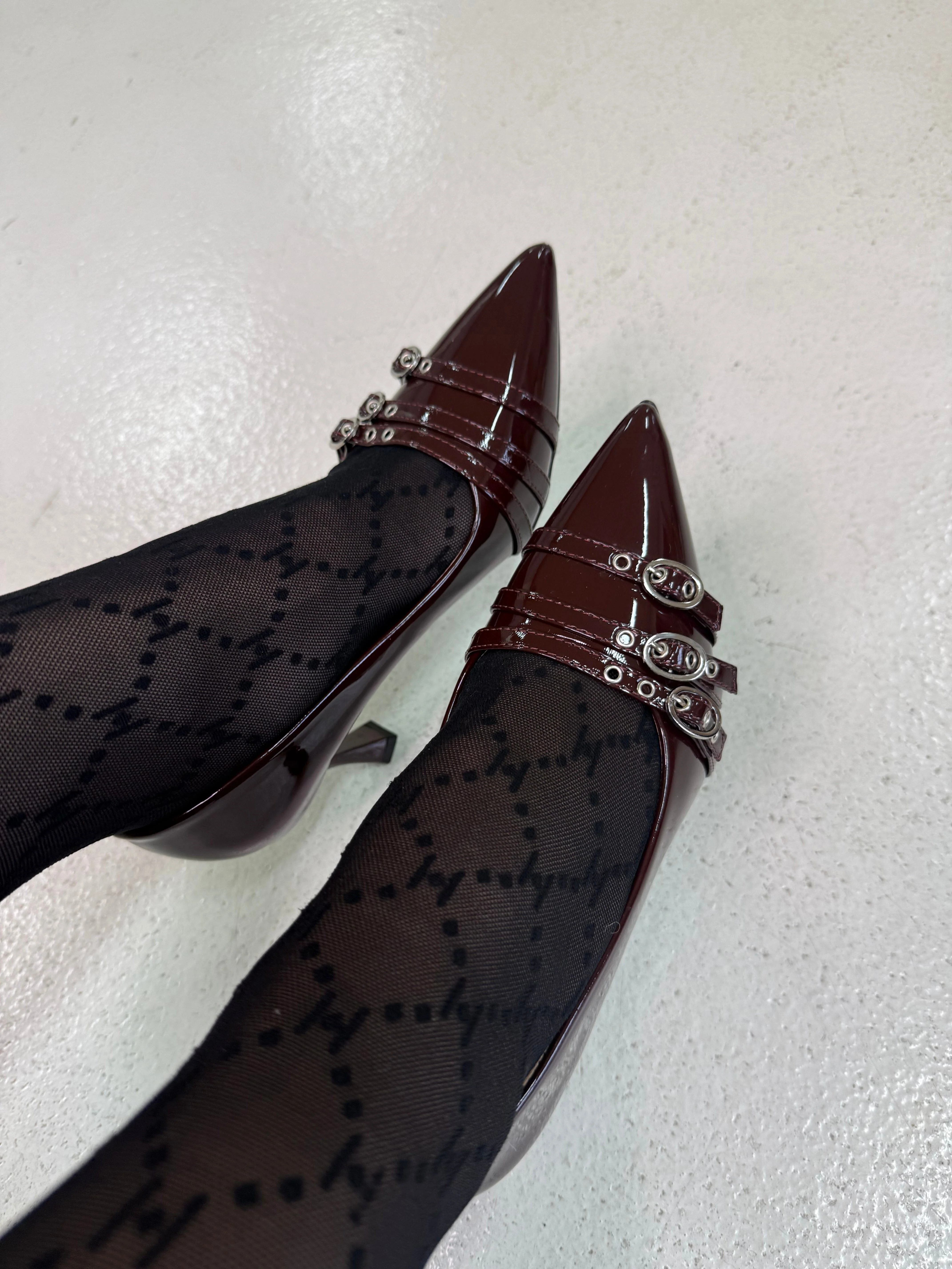 Bloom - Bellflowerstiletto - Dark Maroon - Image 2