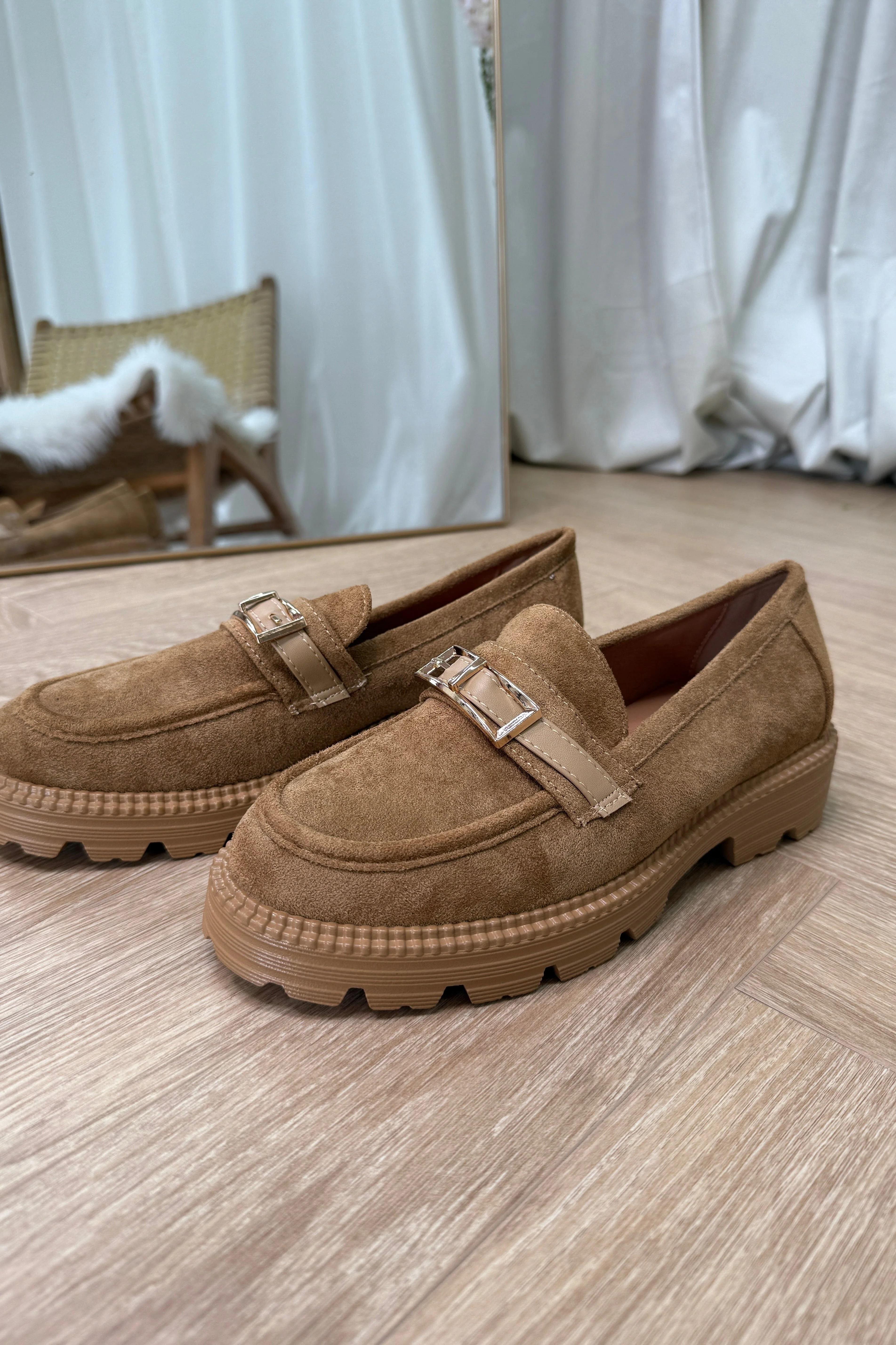 Bloom - Josette Loafers - Camel - Image 3