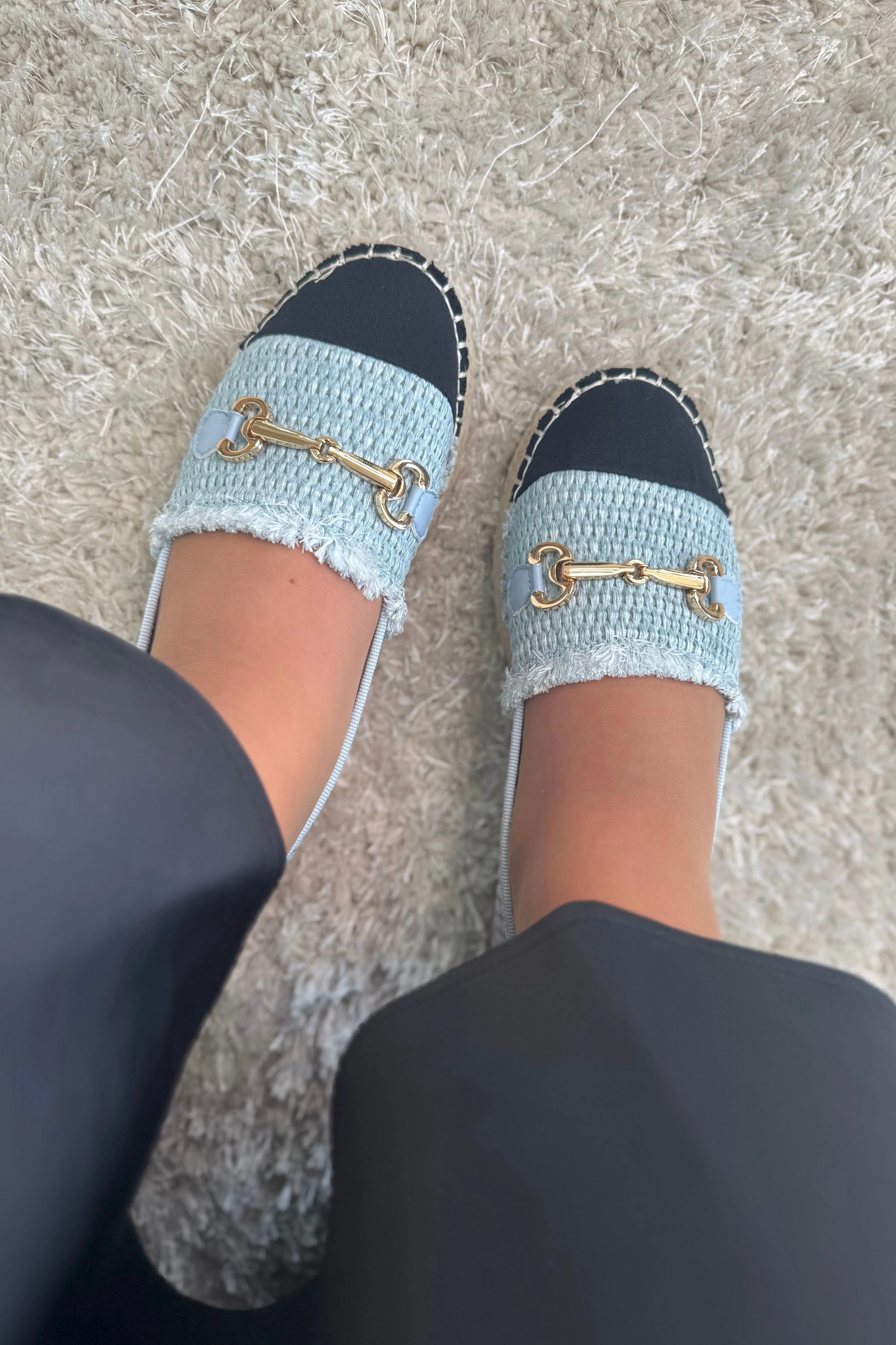 Bloom - Lorena Sandal - Blue - Image 2