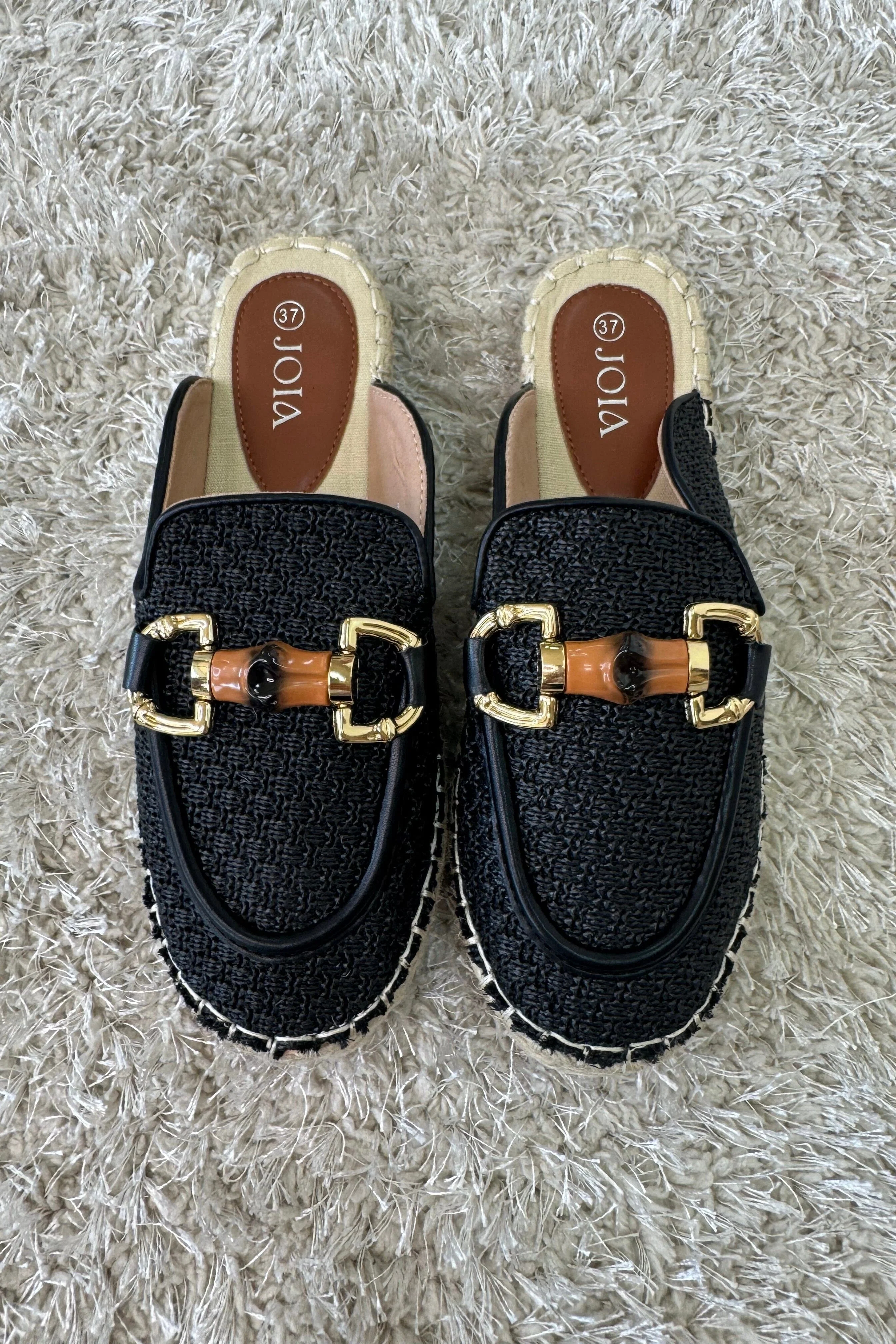 Bloom - Narcissus Platform Mules - Black - Image 2