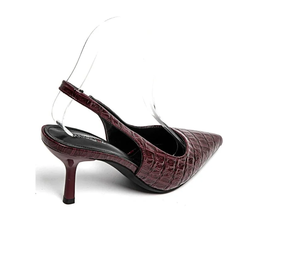 Bloom - Sorrel Stiletto - Burgundy - Image 7