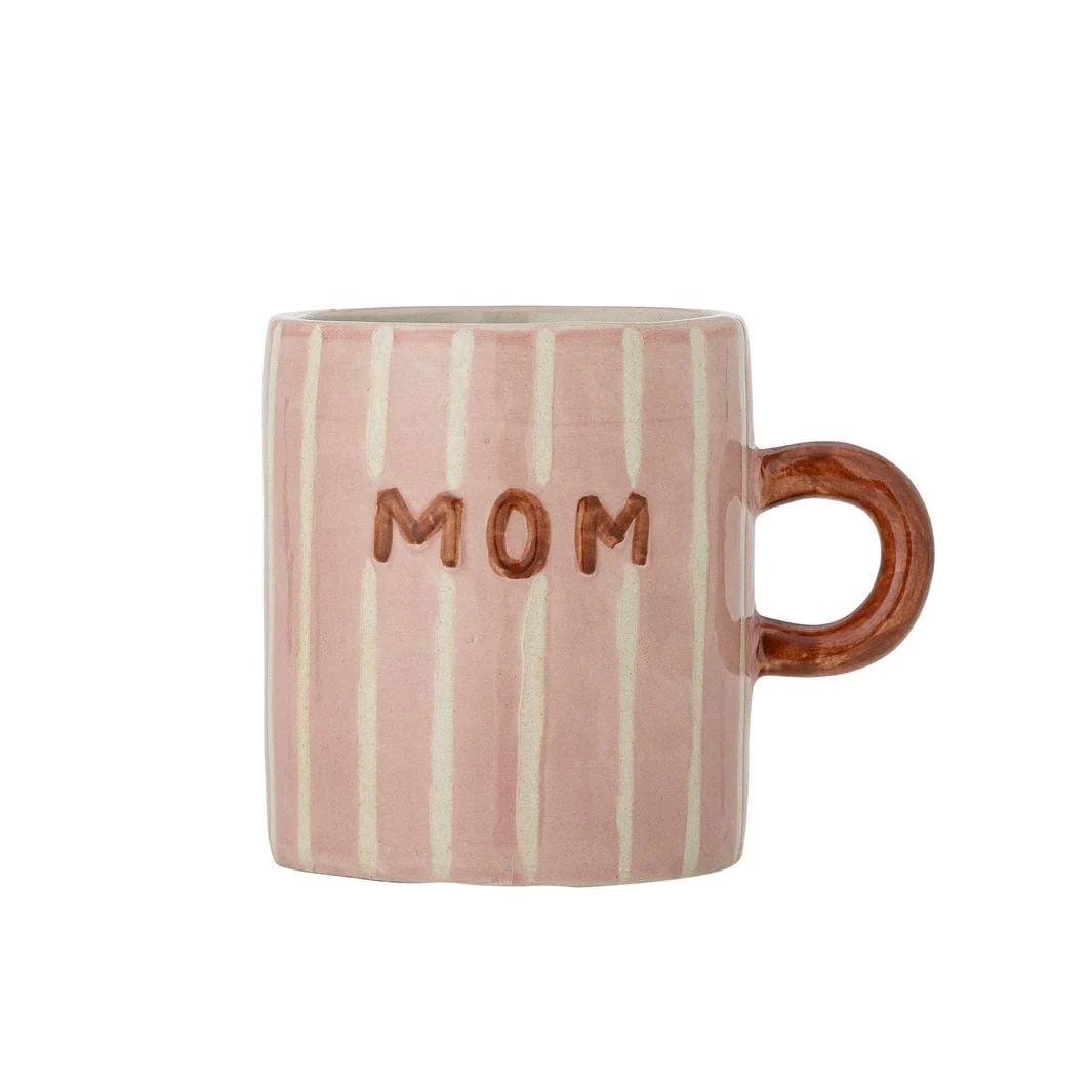 Bloomingville - Cherish Krus, Rosa, Stentøj 82063180 - Rose - Image 3