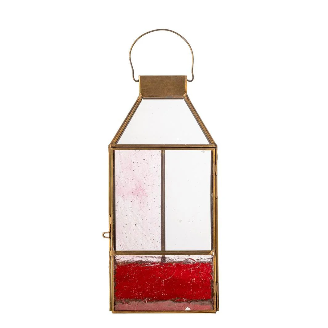 Bloomingville - Drew Lanterne, Rosa, Glas 82072736 - Rose - Image 8