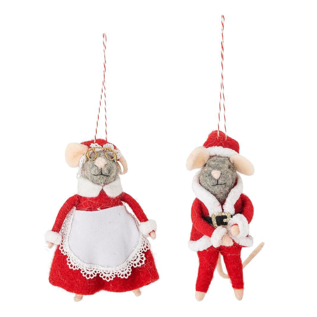 Bloomingville - Peo Ornament, Rød, Uld 82061882 - Red - Image 2