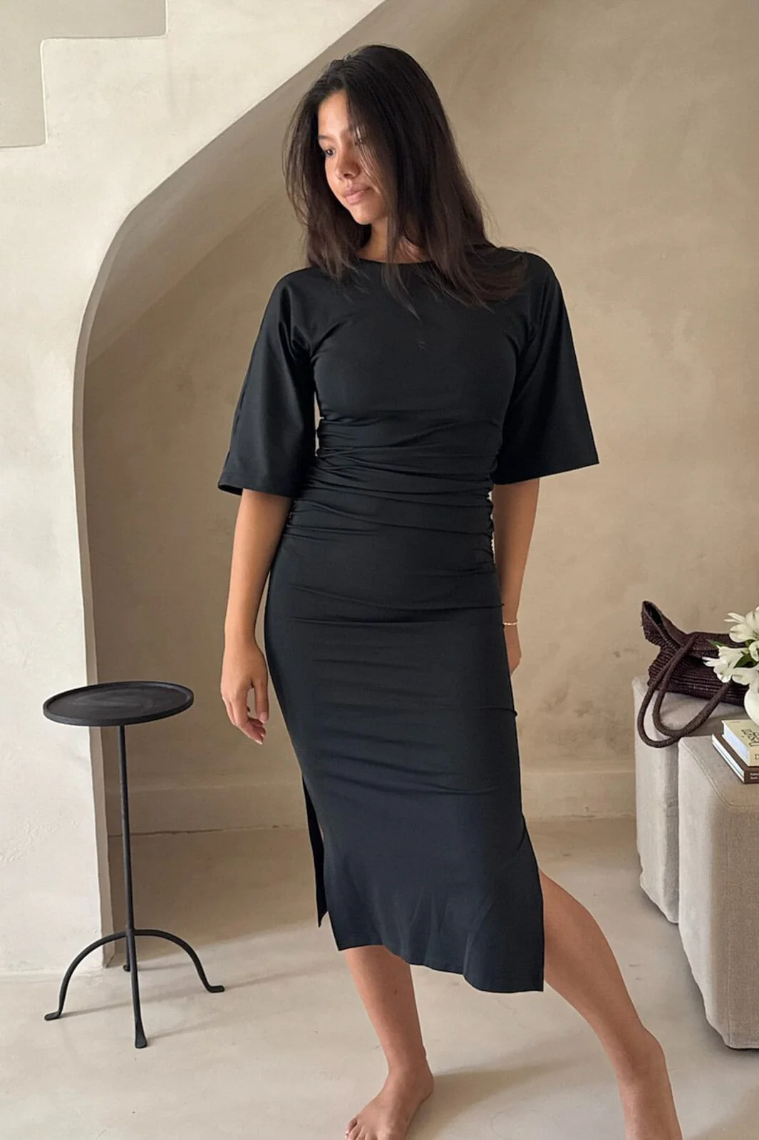 Voorbestelling - BYIC - Alberteic Dress A23975 - Black - Image 2