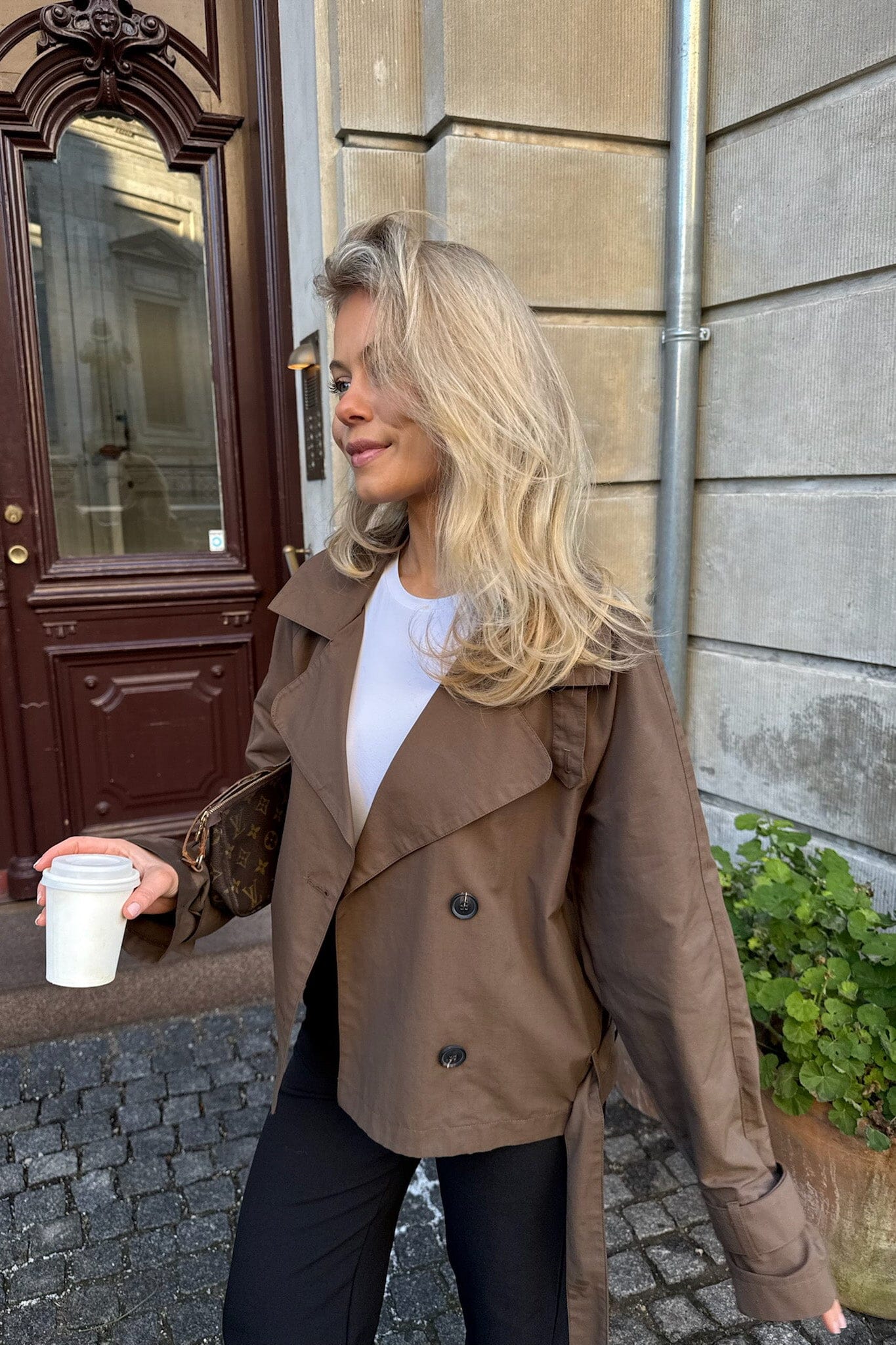 BYIC - Almaic Trenchcoat A2319 - Dark Brown - Image 5