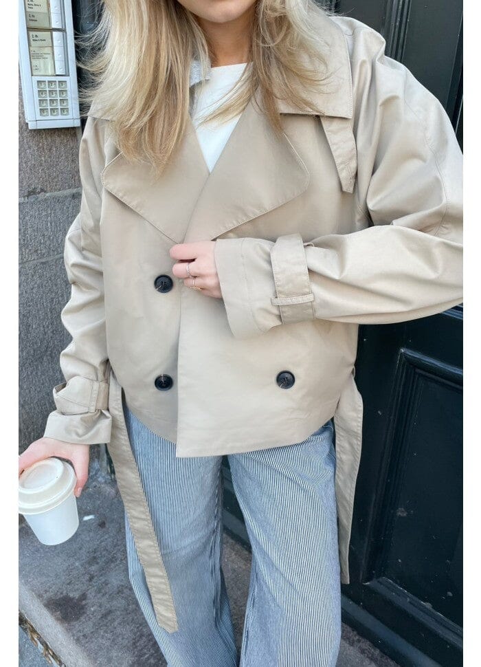 BYIC - Almaic Trenchcoat - lbeige Light Beige - Image 4