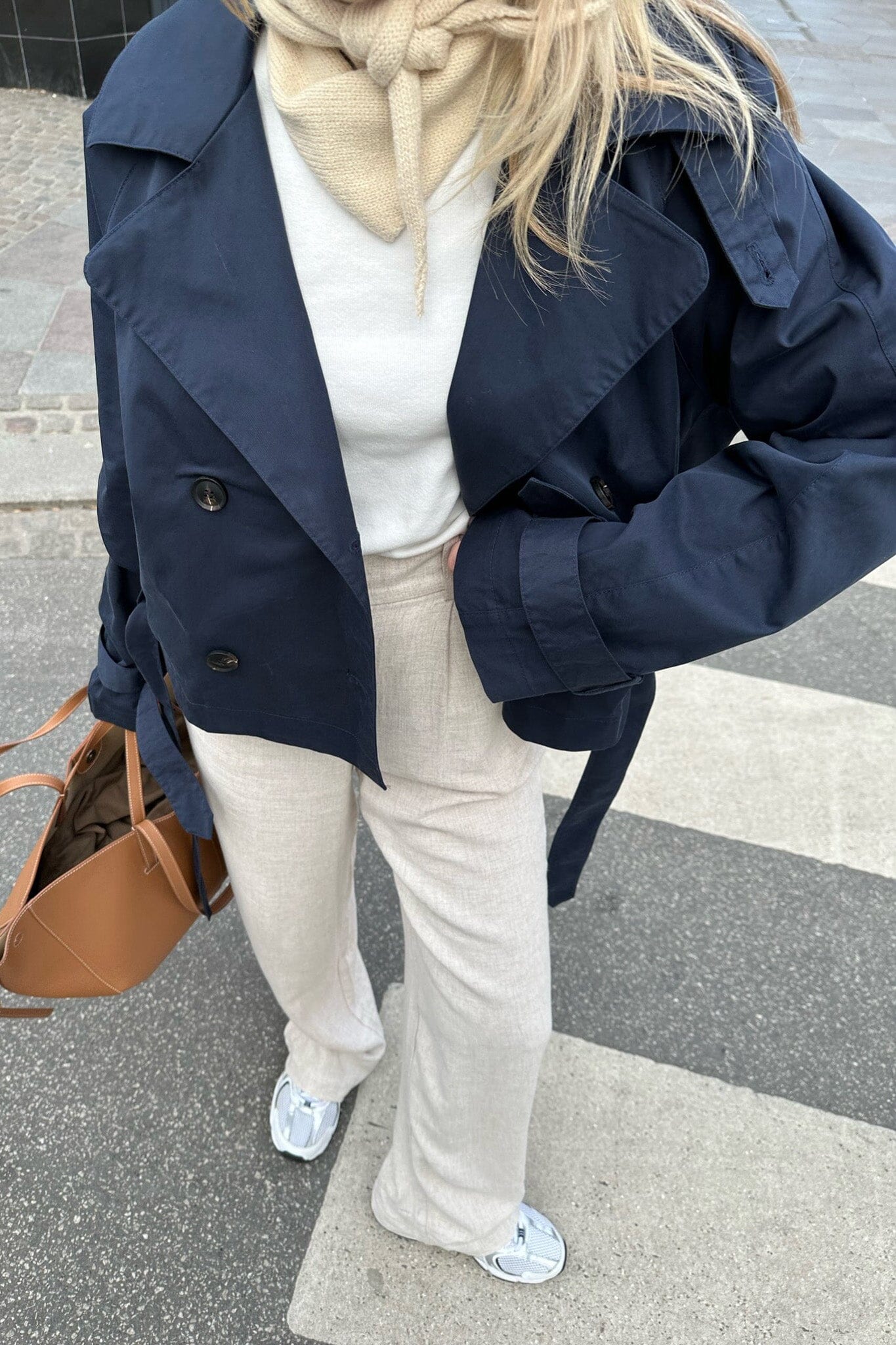 BYIC - Almaic Trenchcoat - Navy - Image 4