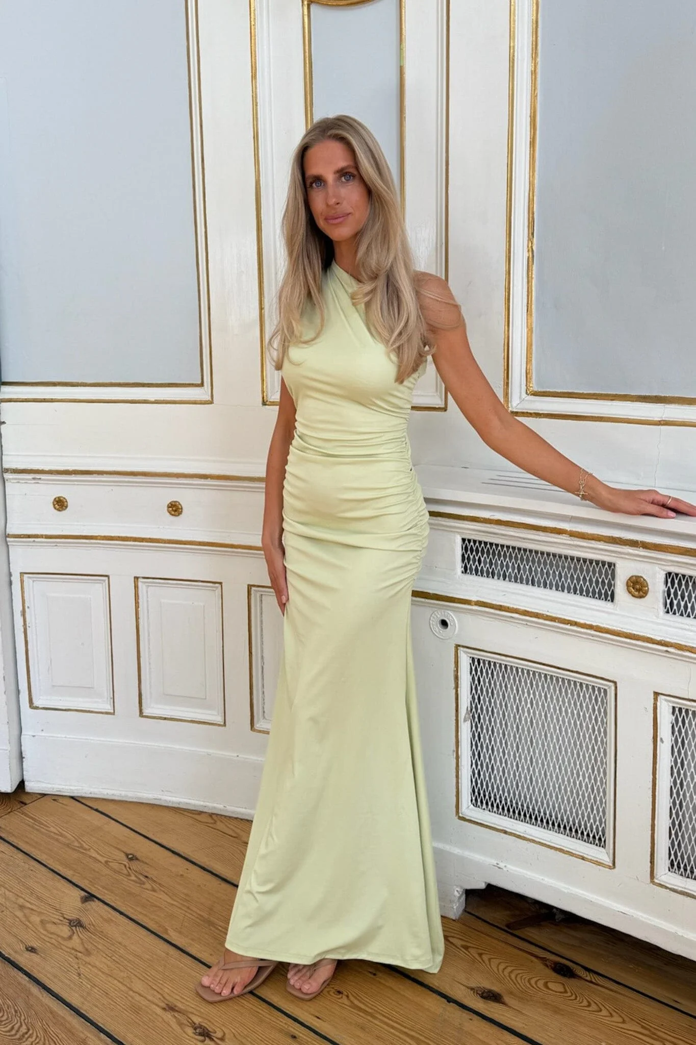 BYIC - Andreaic Maxi Dress A23768 - Light Green - Image 13