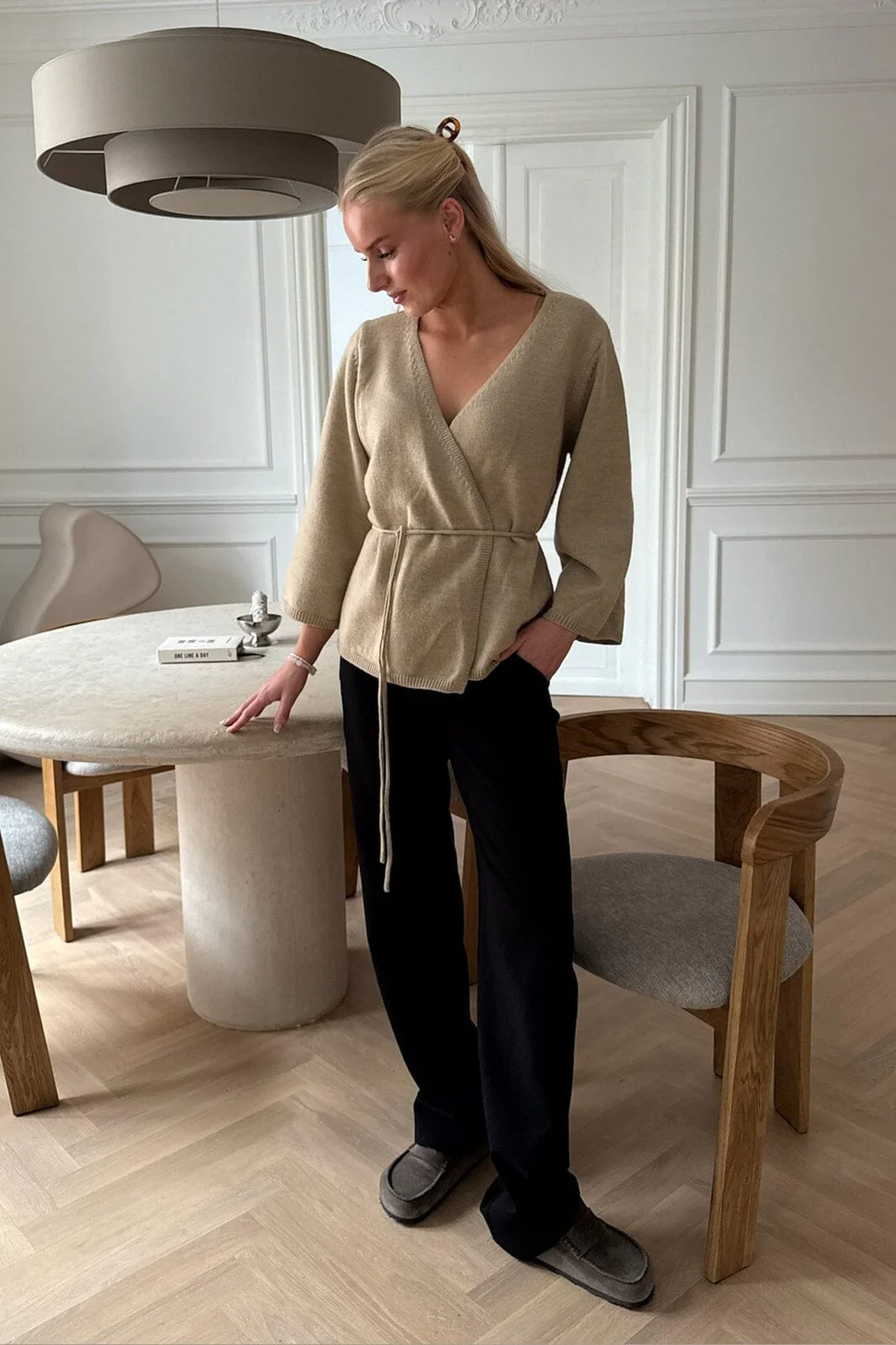 BYIC - Anneic Cardigan A079-1 - Beige - Image 2
