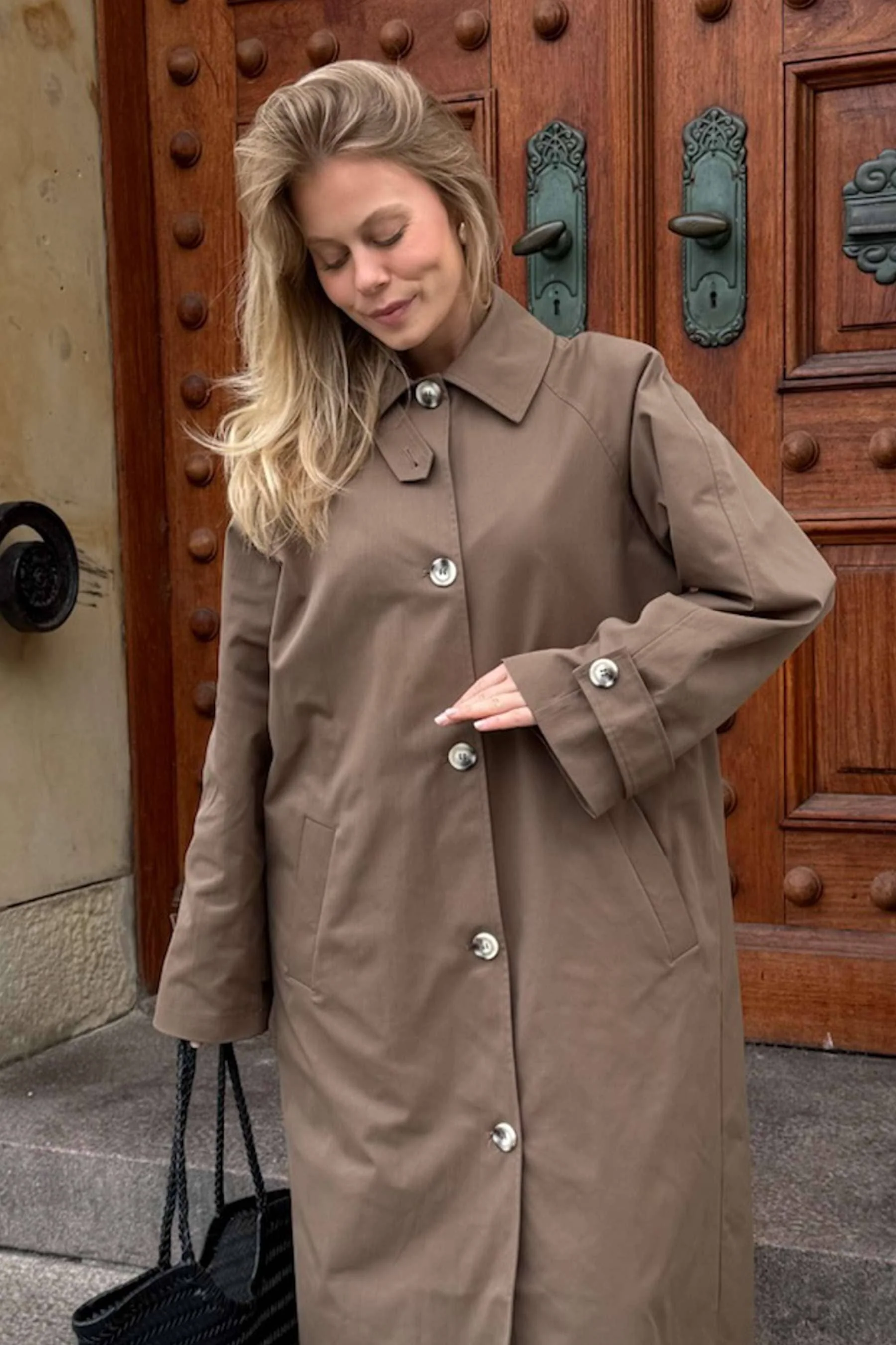 BYIC - Avaic Trenchcoat A23791 - Dark Brown - Image 4