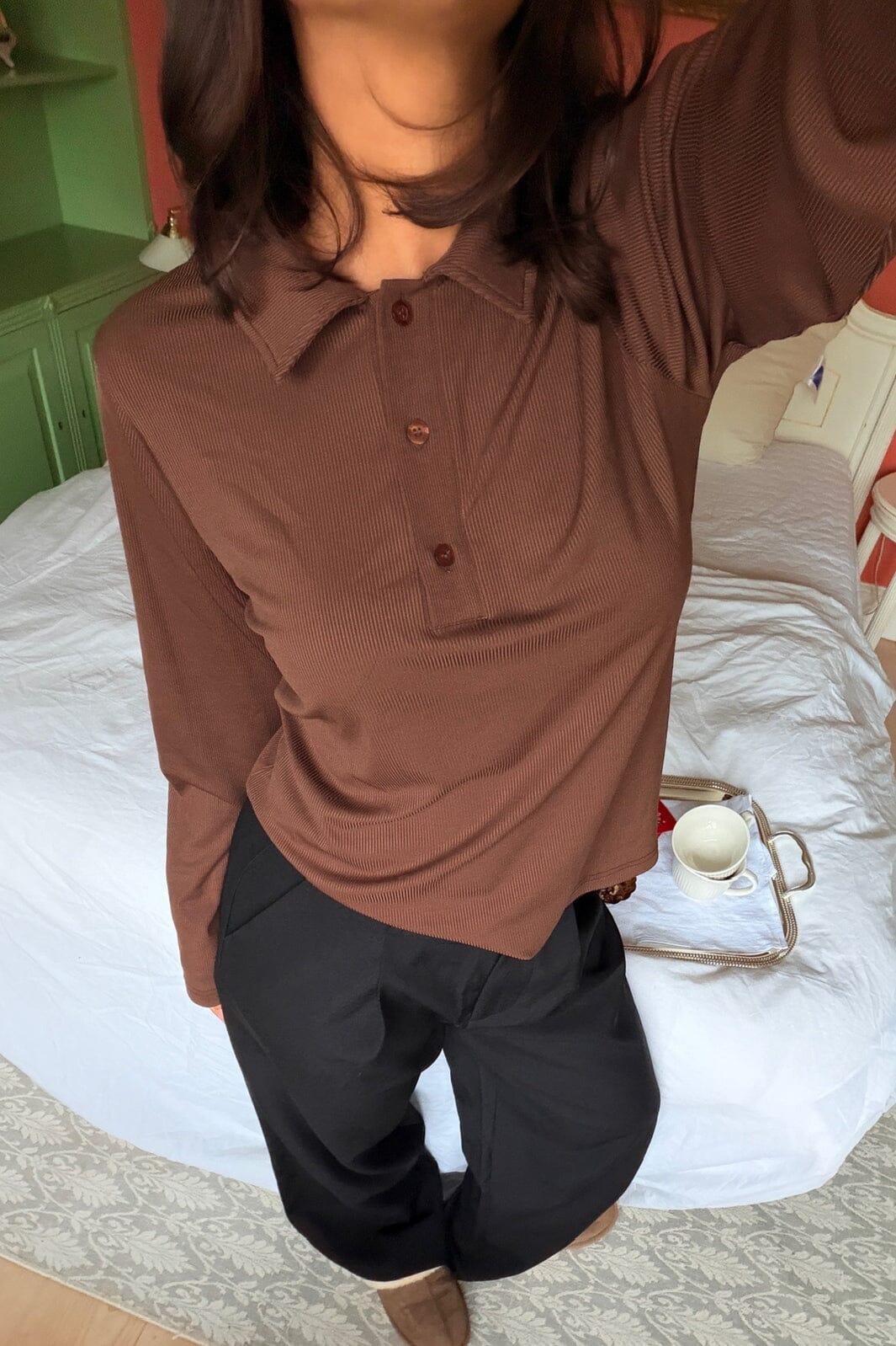 BYIC - Carlyic Polo A23765 - Dark Brown - Image 4