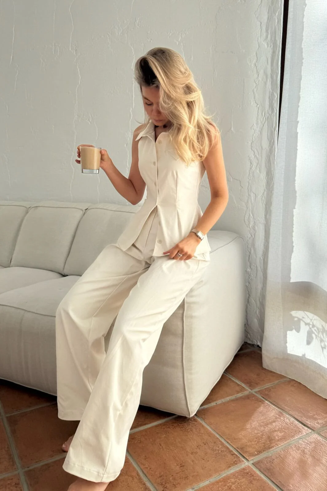 BYIC - Celinaic Pants A2351 - White - Image 2